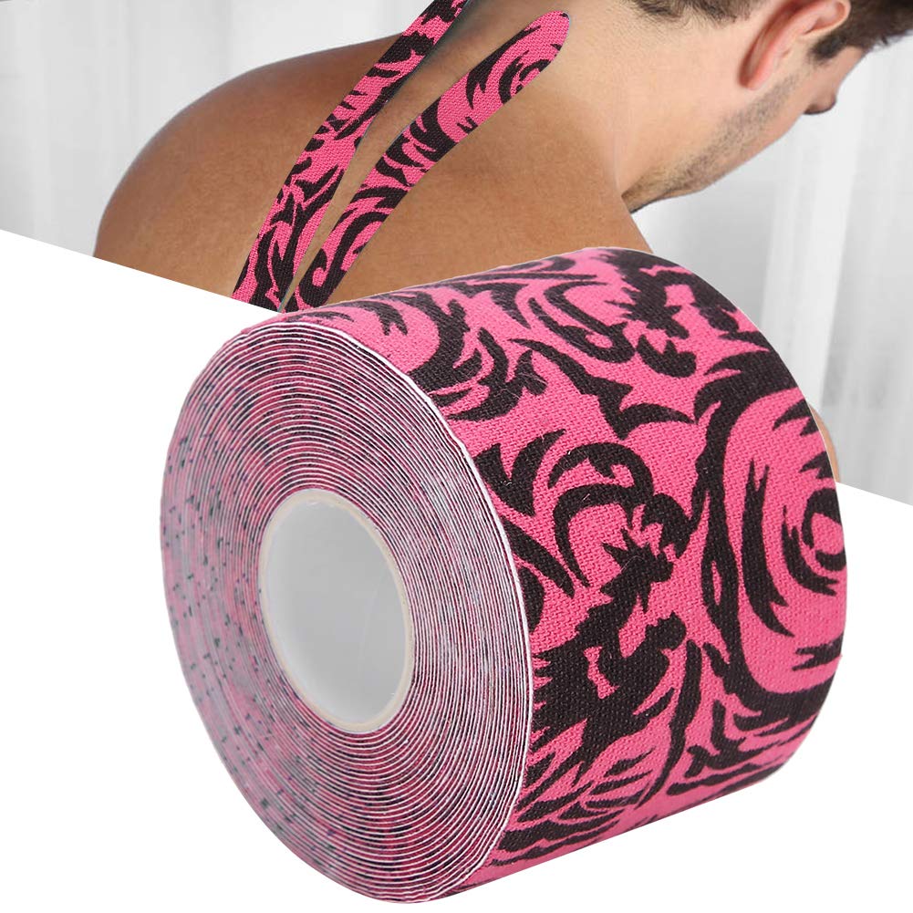 Kinesiology Tape, 5cmx5m Breathable and Waterproof Latex
