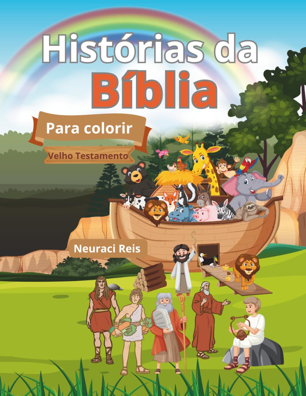 História da Bíblia: Para colorir (Velho Testamento)