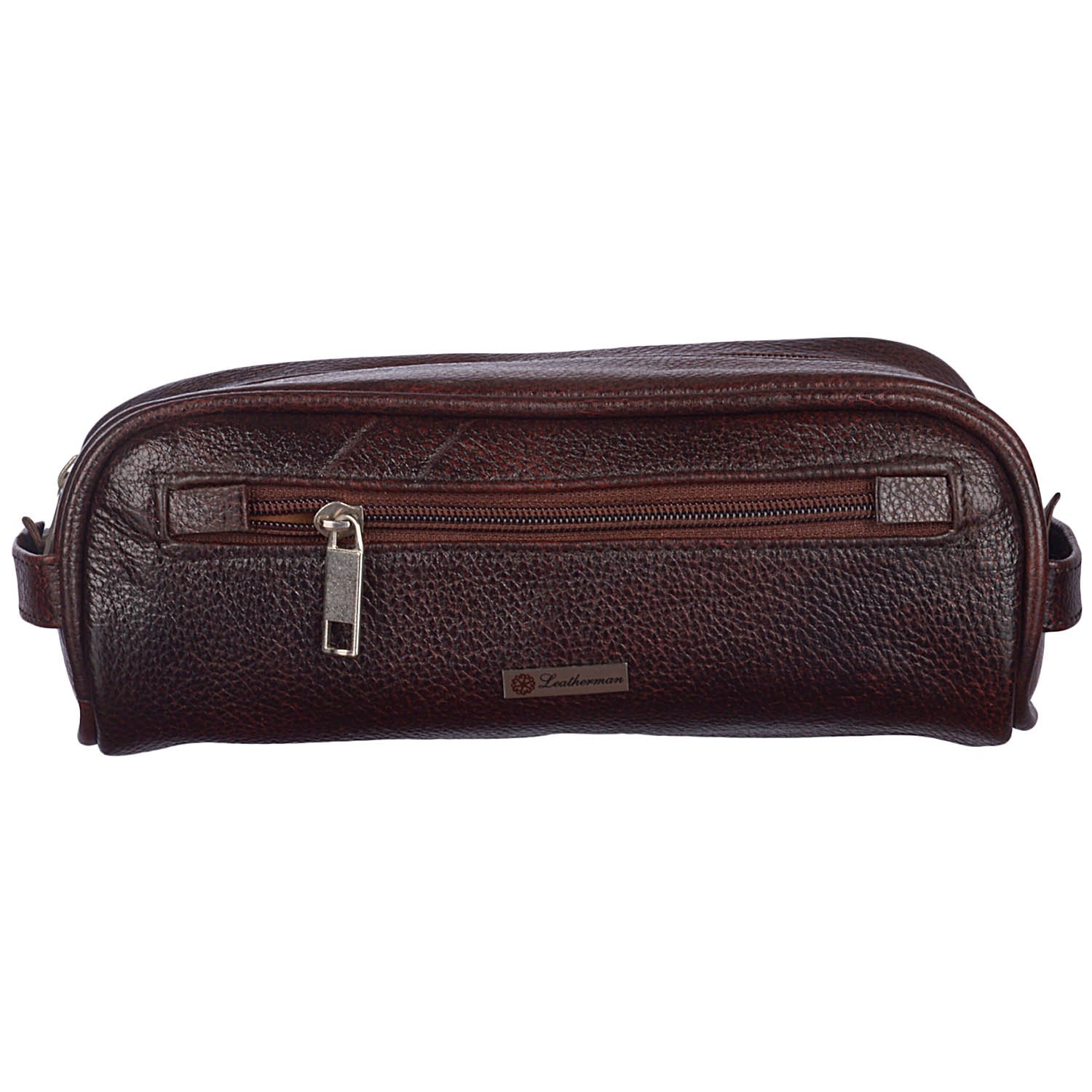 Leather Brown Toiletry Bag-image-18