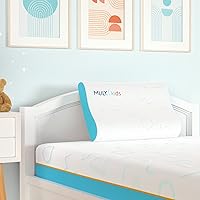 Vista 7 de MLILY Almohada infantil para dormir, almohada ajustable de espuma viscoelástica para niños, juego de cama, almohadas transpirables y refrescantes