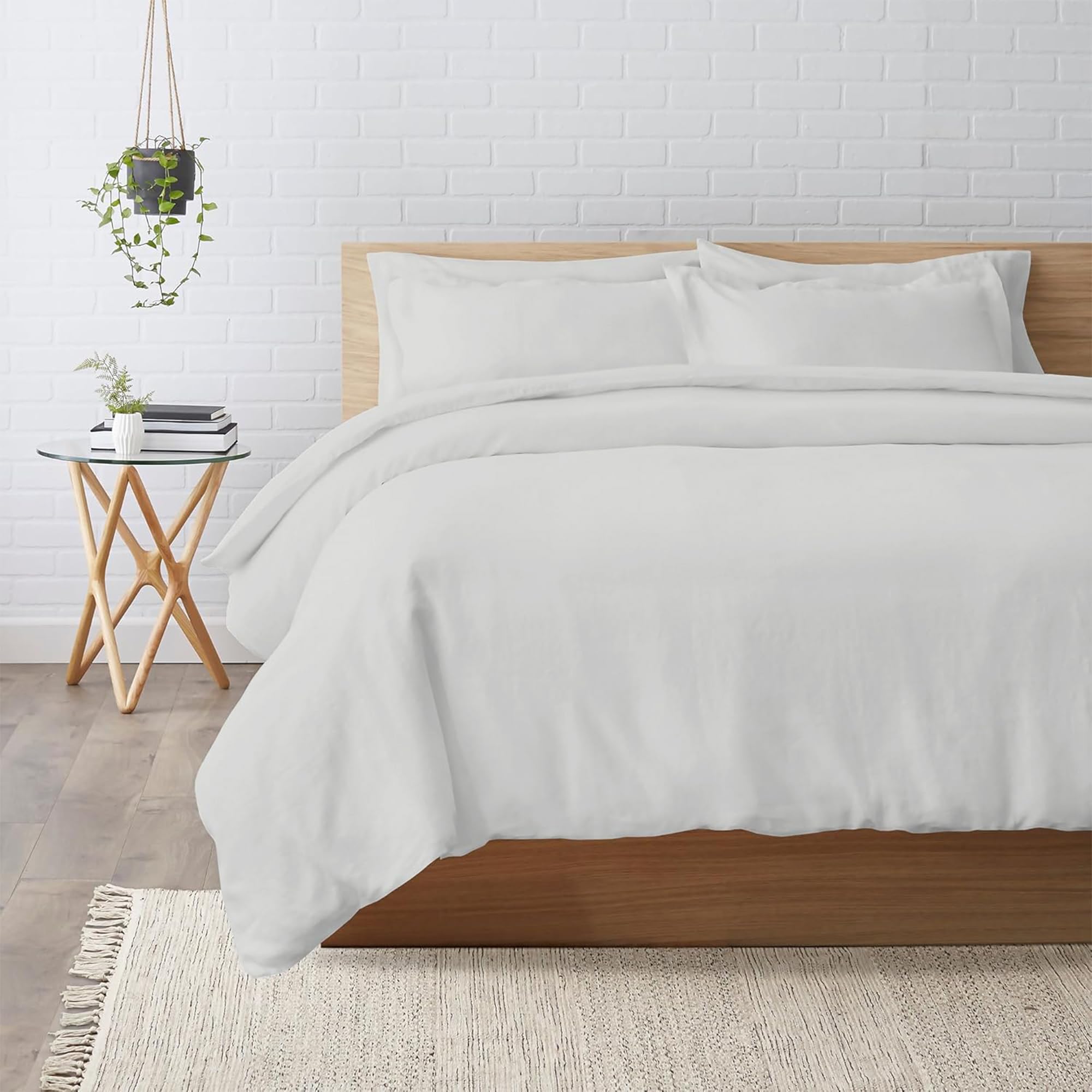 Double Duvet Cover Set 400TC Egyptian Cotton with Pillowcases Bedding