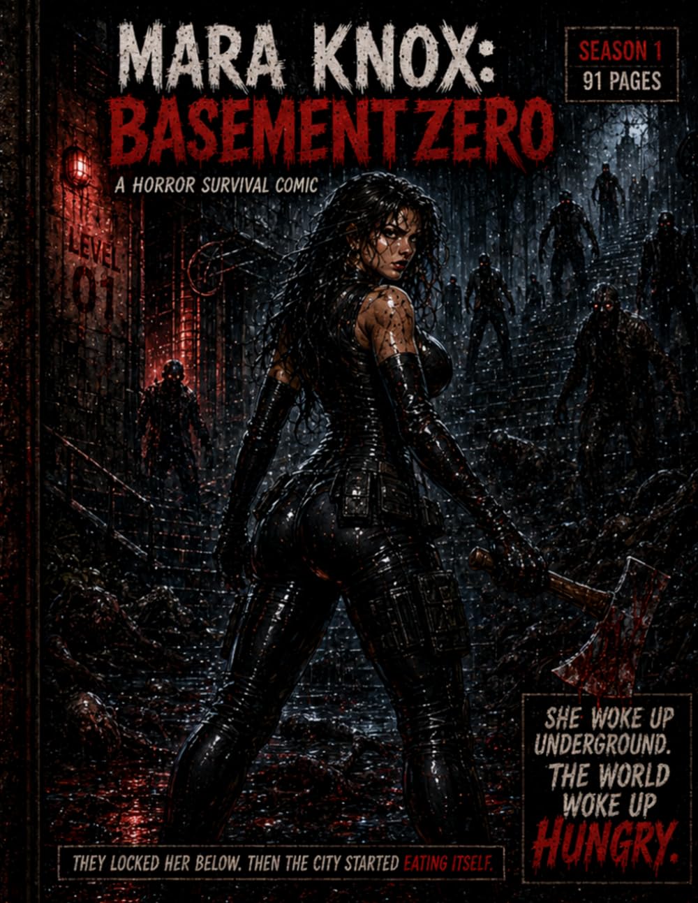 Mara Knox: Basement Zero: A Horror Survival Comic - Season 1