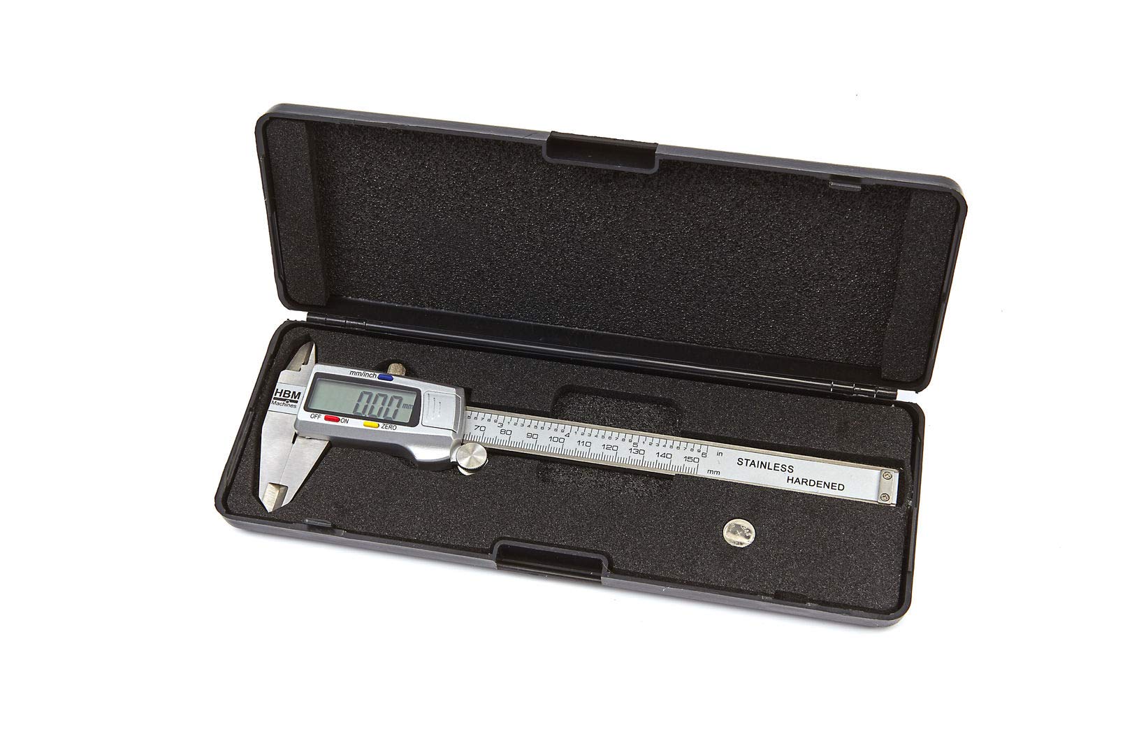 Digitale schuifmaat – WERCKMANN – digitale kaliper 150 mm precisie Digital Electronic van roestvrij staal met lcd-display met batterij