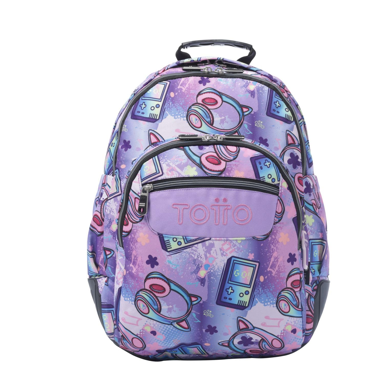Zaino Totto Unisex Da 20L, Blu, Ergonomico, Con Organizer E Portachiavi, Per Scuola E Università