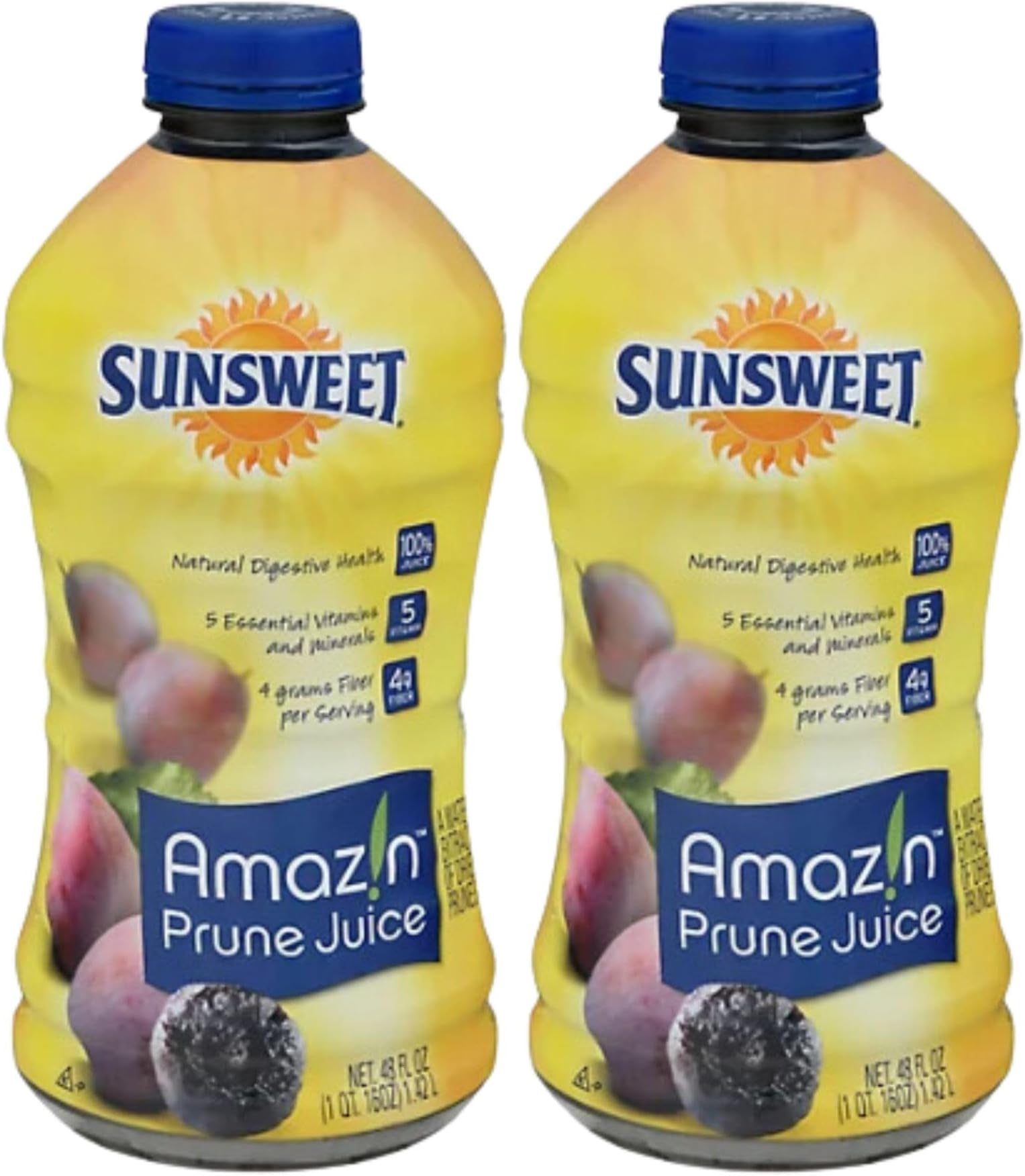 Sunsweet Prune Juice 32 Oz 2 Packs No Pulp All
