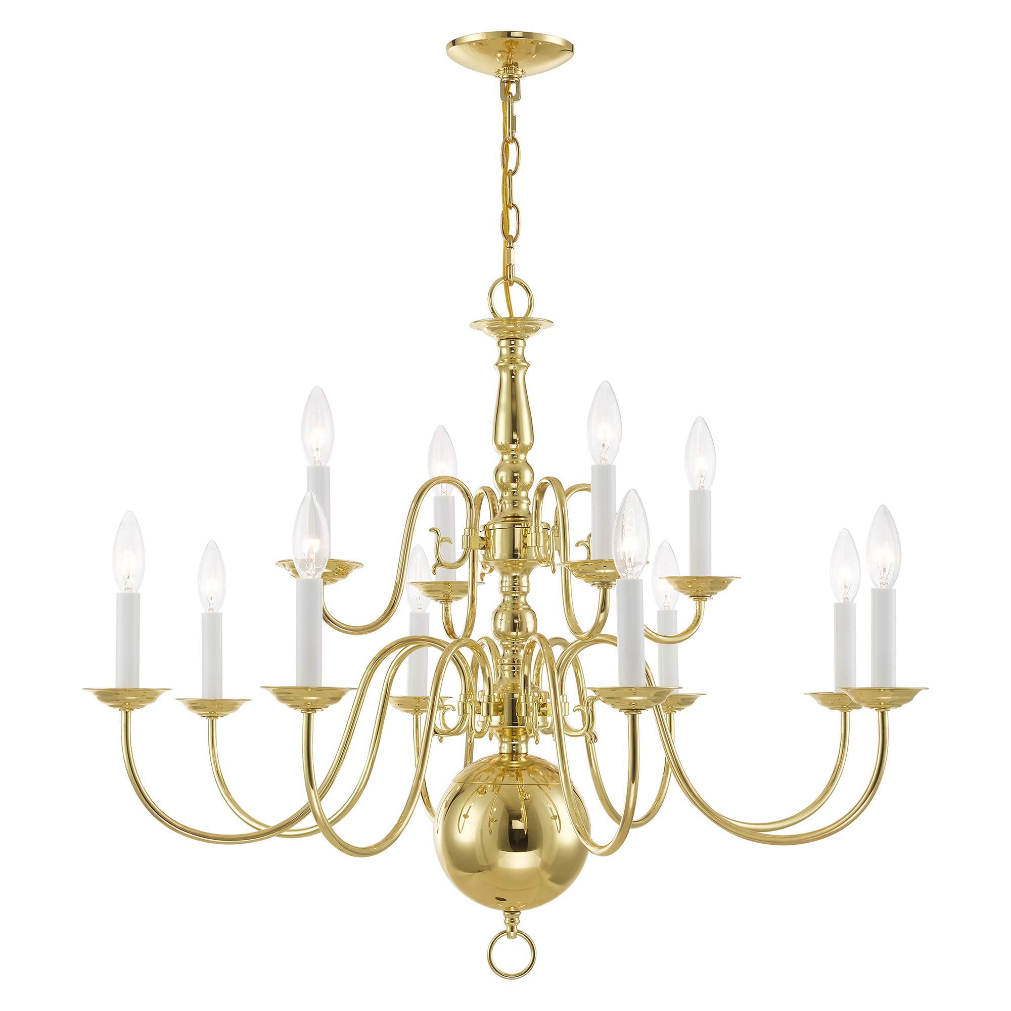 Kichler Dover 4-Light Mini Chandelier, Brushed Nickel