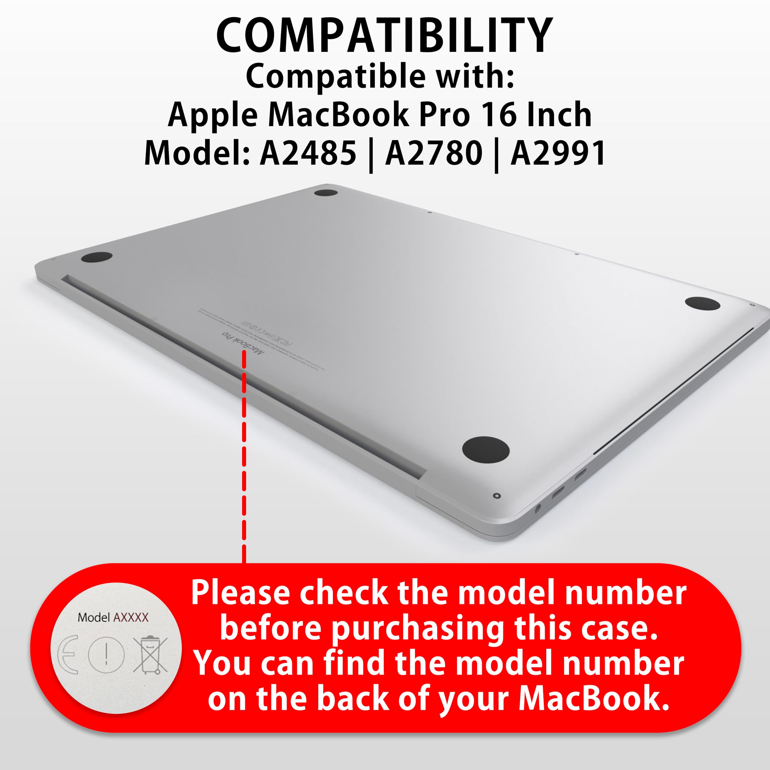 MyGadget Crystal Clear osłona ekranu kompatybilna z Apple MacBook Pro 16 cali M1 [A2485] od 2021 roku - cienka folia HD - szkło antyśladowe i zarysowania Crystal Clear