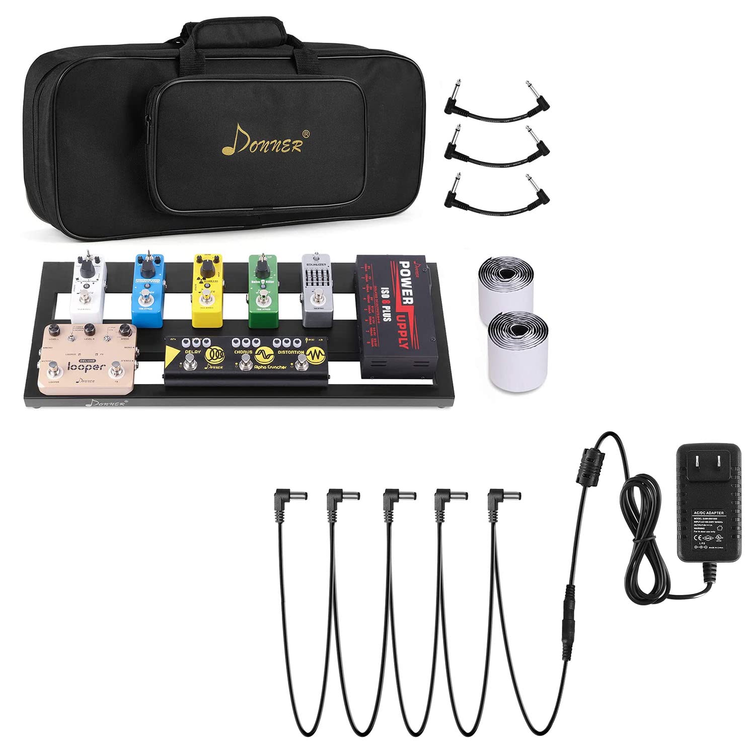 Amazon Com Donner Guitar Pedal Board Case Db 2 With Dpa 1 Guitar Pedal Power Supply Adapter 9v Dc 1a Tip Negative 5 Way Daisy Chain Cables For Guitar Effect Pedal Musical Instruments Amazon Com Donner Guitar Pedal Board Case Db 2 With Dpa 1 Guitar Pedal Power Supply Adapter 9v Dc 1a Tip Negative 5 Way Daisy Chain Cables For Guitar Effect Pedal Musical Instruments