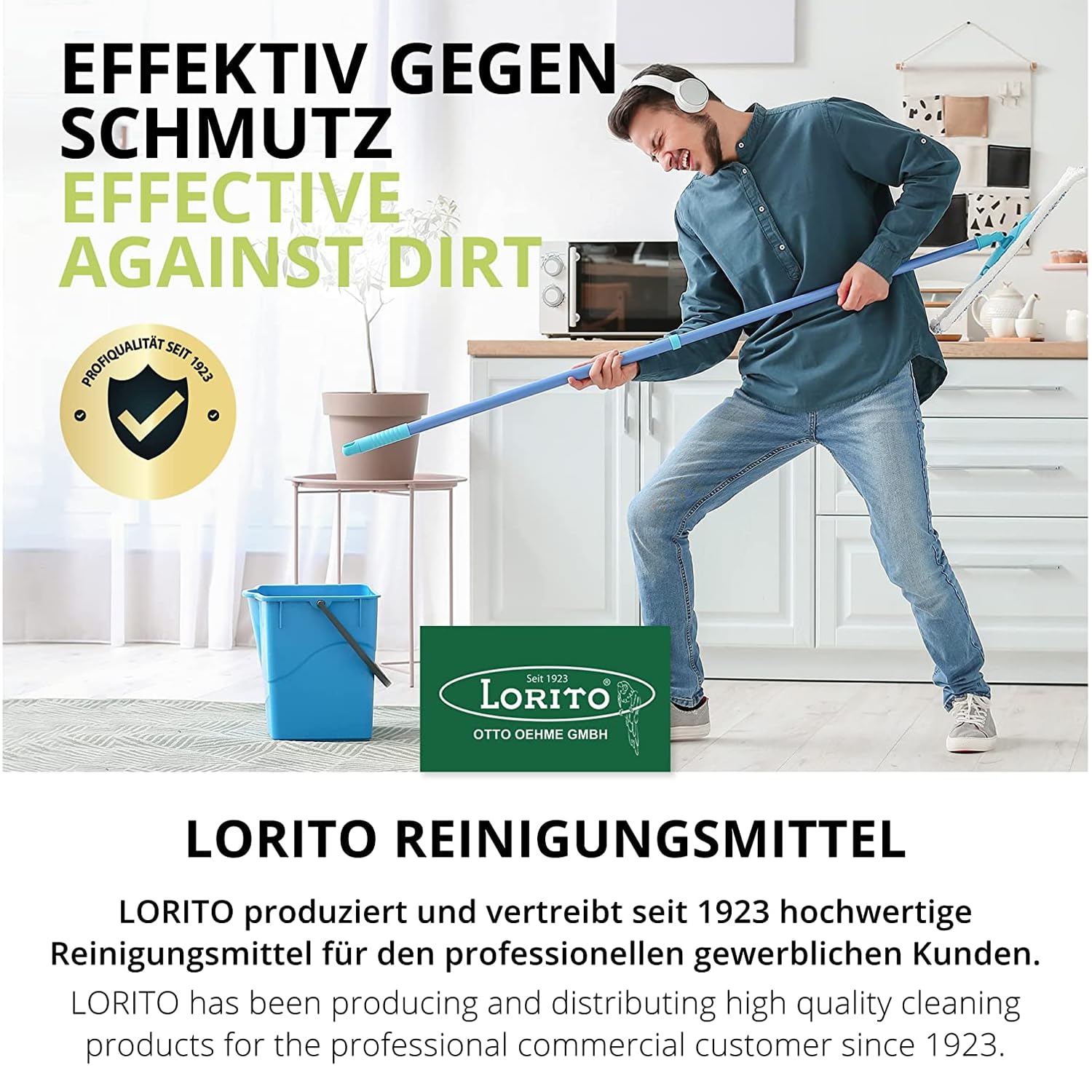 Lorito Combidur Wischpflege 10L Bodenreiniger Konzentrat