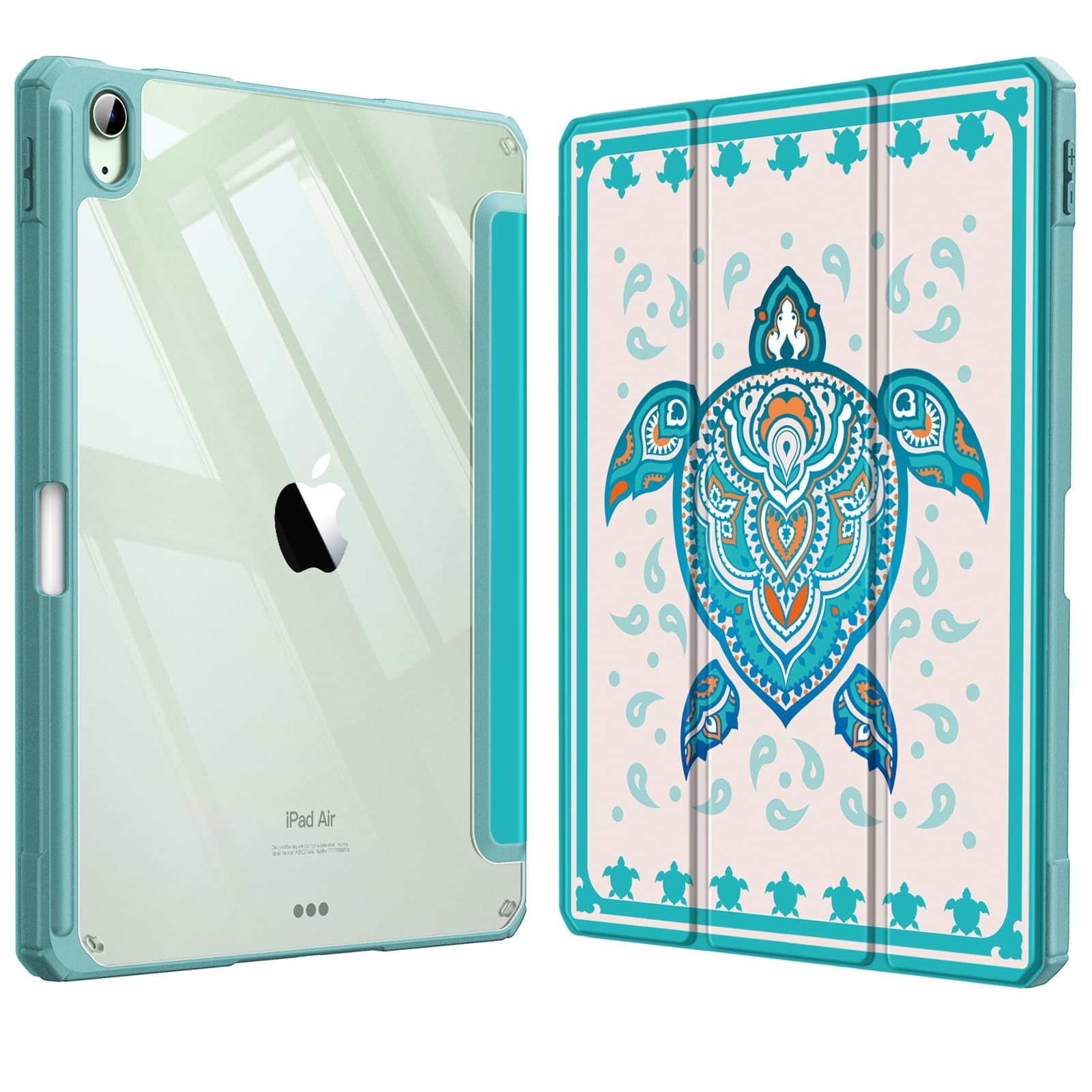 Fintie Hybrid Slim Case for iPad Air 11-inch M4/M3/M2 (2026/2025/2024), iPad Air 5th/4th Generation (2022/2020) 10.9 Inch - Shockproof Cover with