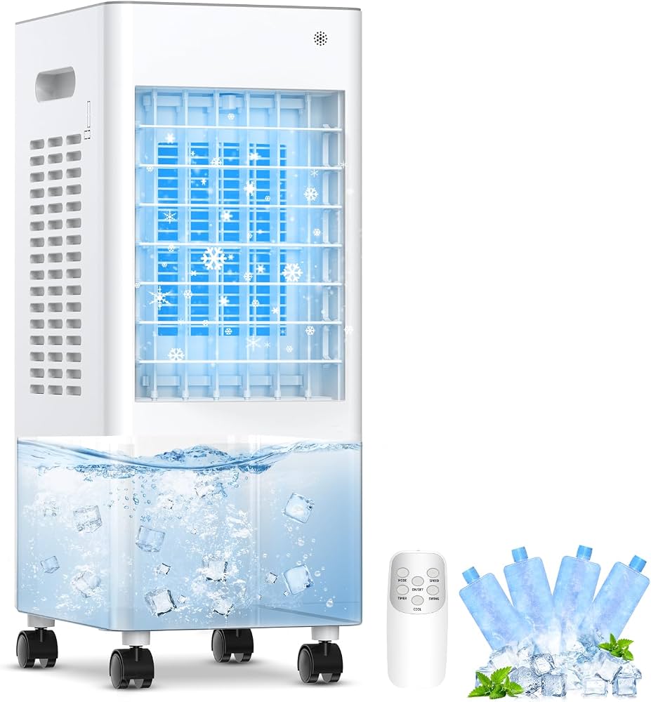 Climatiseur Mobile Sans Évacuation - Ultra Silencieux Rafraîchisseur D'Air - Protection Climatiseur Mobile Sans Évacuation - Ultra Silencieux Rafraîchisseur D'Air - Protection