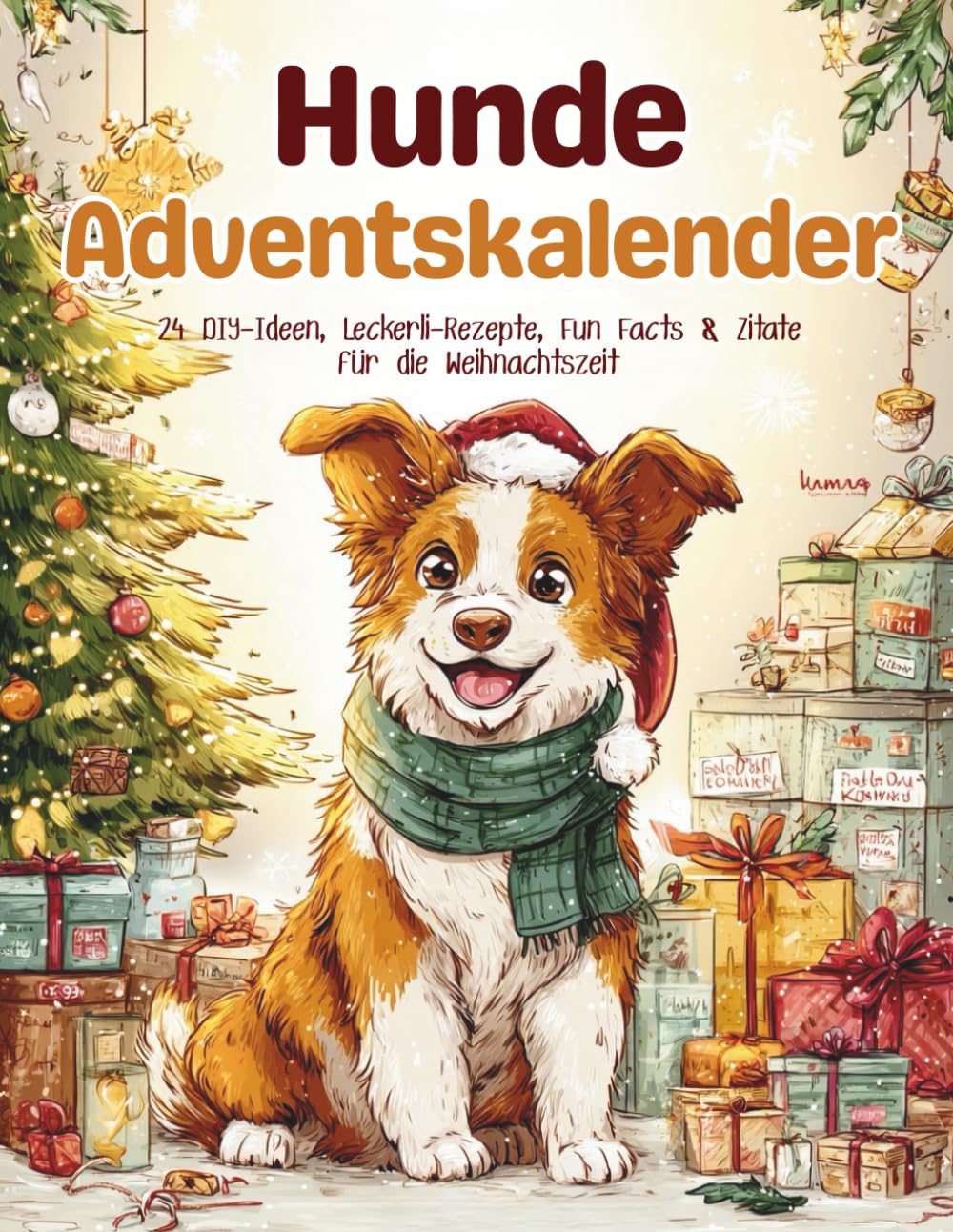 Hunde Adventskalender: 24 liebevolle Ideen, Rezepte und Bastelprojekte für eine magische Weihnachtszeit mit deinem Hund