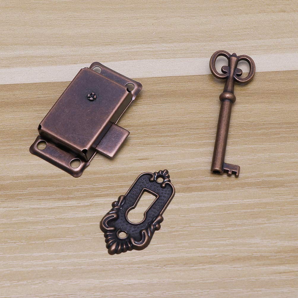 ARMADIO ARMADIO CASSETTO Delicato Vintage Armadio Porta Serratura In - Foto 14