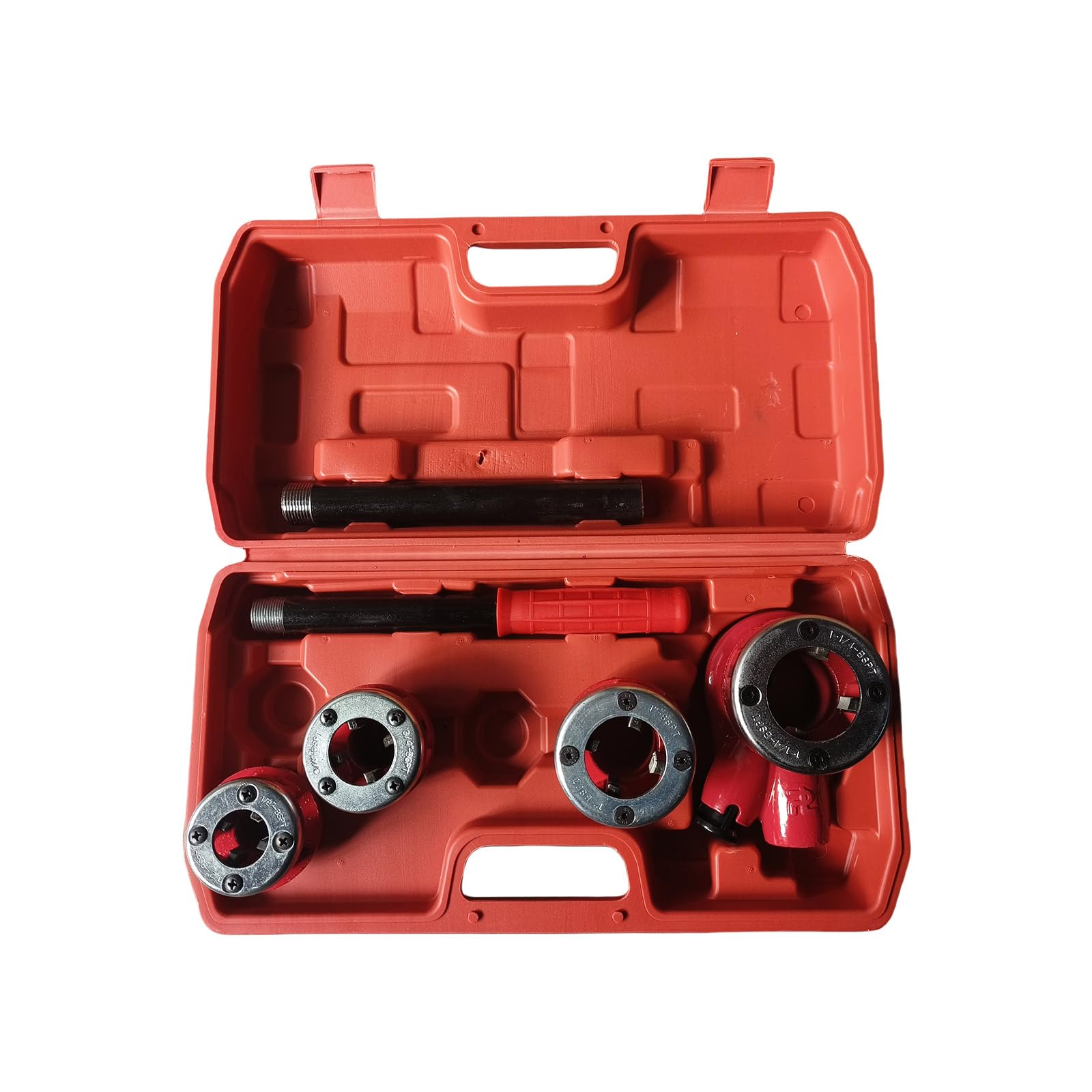 Pipe Threader Pipe Threading Kits Threader Kits Cutting Nipple Threading Die with Box for Plumber Plumber Tool
