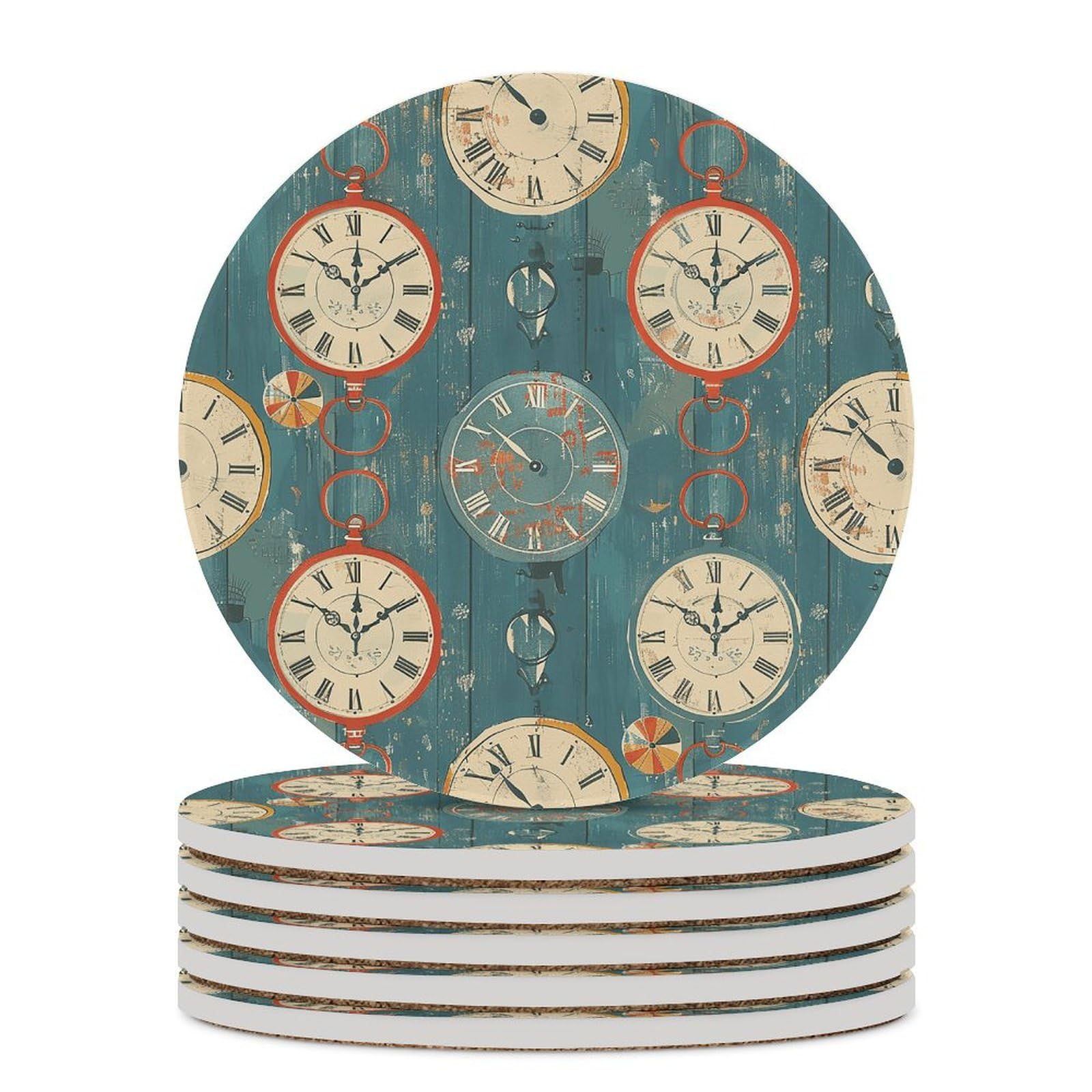 Dessous de verre pour table basse en céramique vintage pour vos apéritifs