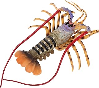TIDTALEO Enfeites De Lagosta Simulada Lagosta Do Mar Lagosta De Plástico Decorações Do Oceano Cesta Presente Miniaturas Modelo De Lagosta Modelo De Lagosta Artificial Modelo De Lagosta
