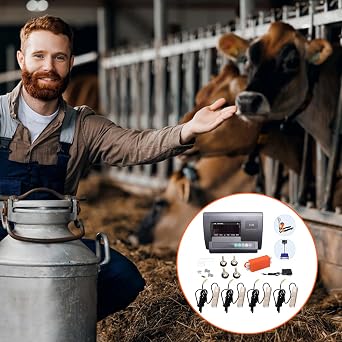 Livestock Scale Kit, Contains Four Sensor Heads, 3000 kg/6600 lb Steel Beam Load Cell Livestock Scale Floor Scale Kit for Pigs, Cattle, Sheep, Horses and Other Animals
