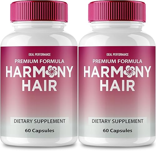 Miniatura 1 de Harmony - Cápsulas de crecimiento del cabello, pastillas de suplemento Harmony para la salud del cabello, extra fuerza, las cápsulas HarmonyHair
