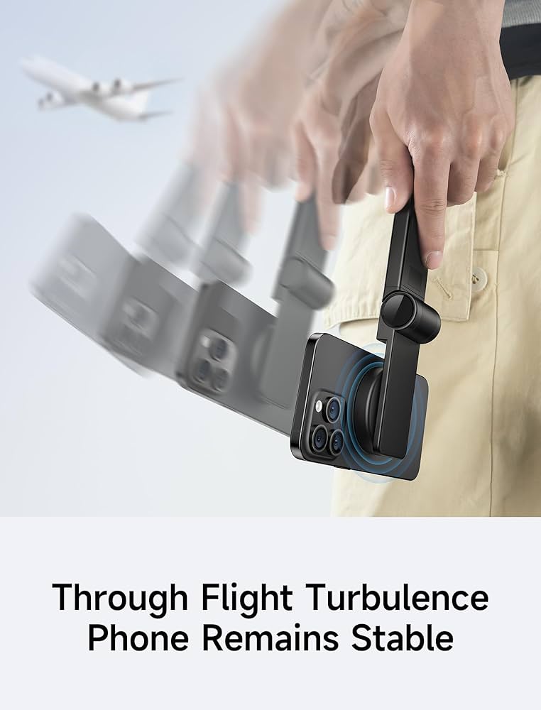 スマホアクセサリー airports Amazon.co.jp: JSAUX Magsafe飛行機電話ホルダー 旅行必需品 360°回転