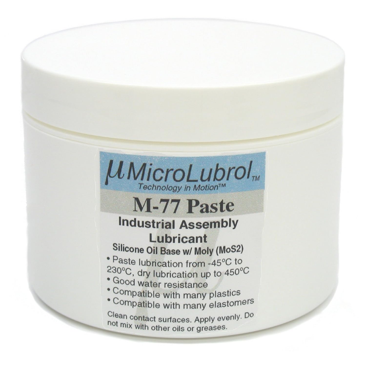 MICROLUBROL M77 LUBRICANT PASTE GREASE Silicone + Moly, 1 LB, Compare