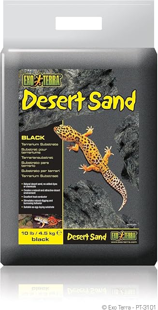 Exo Terra Arena del Desierto, Color Negro - 4,5 kg