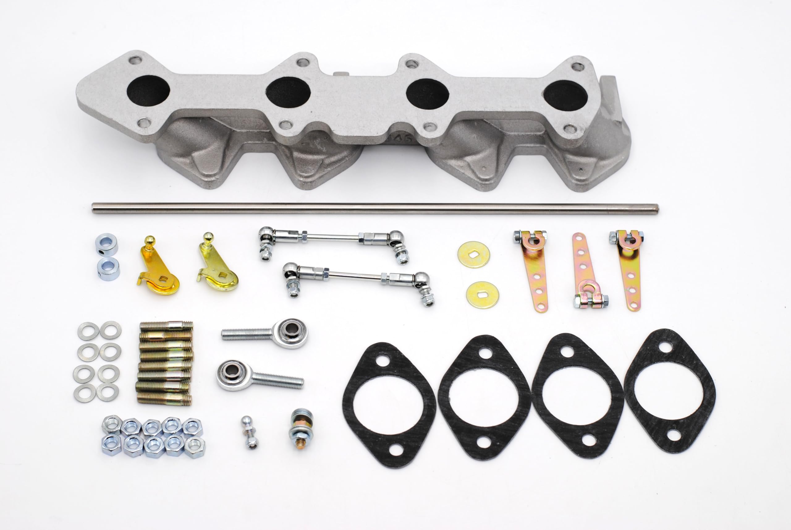 マカオ　3点　2セット Amazon.com: INTAKE MANIFOLD and LINKAGE WEBER DCOE CARBURETORS