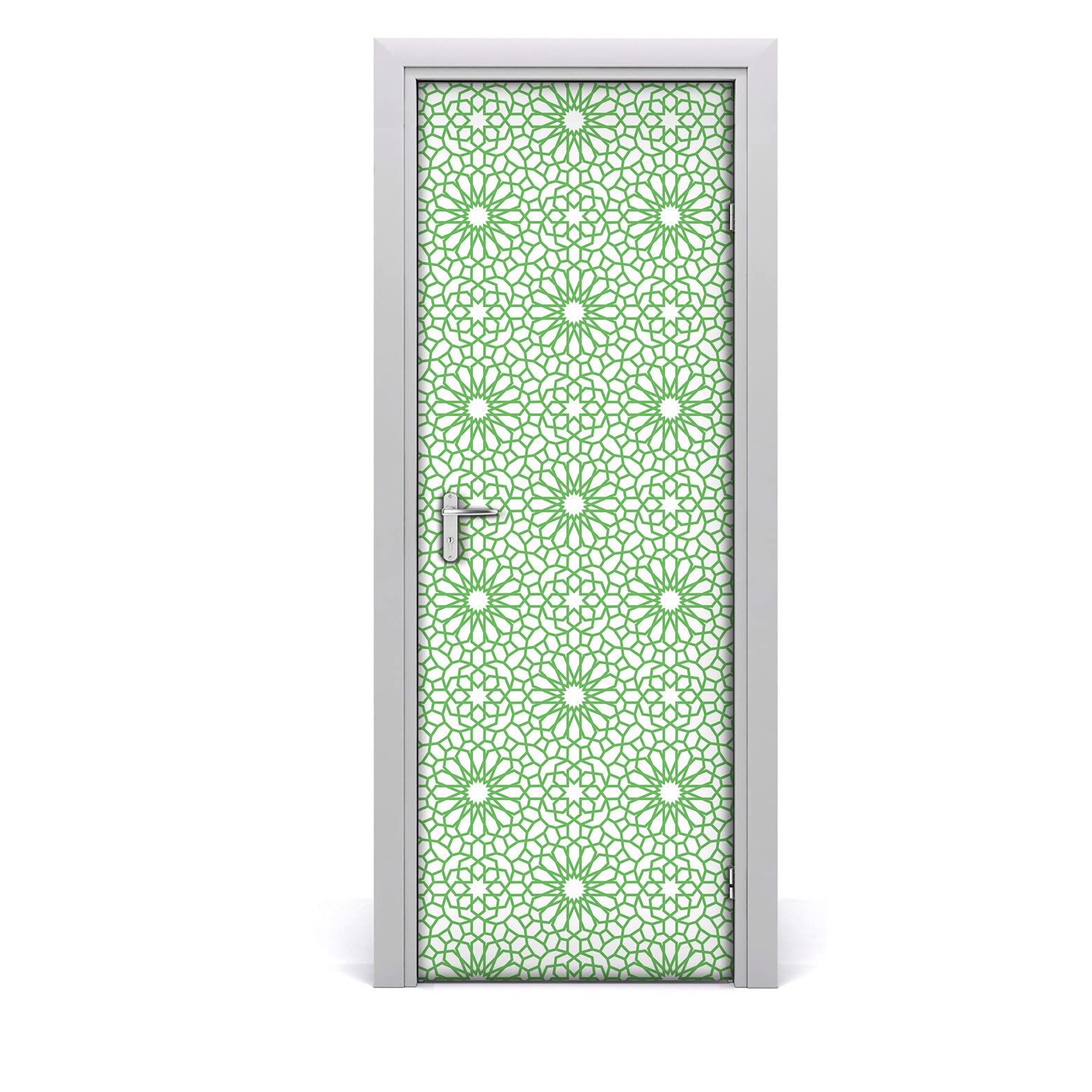 Autocollant de porte imperméable Magic-Stick 85x200cm floral