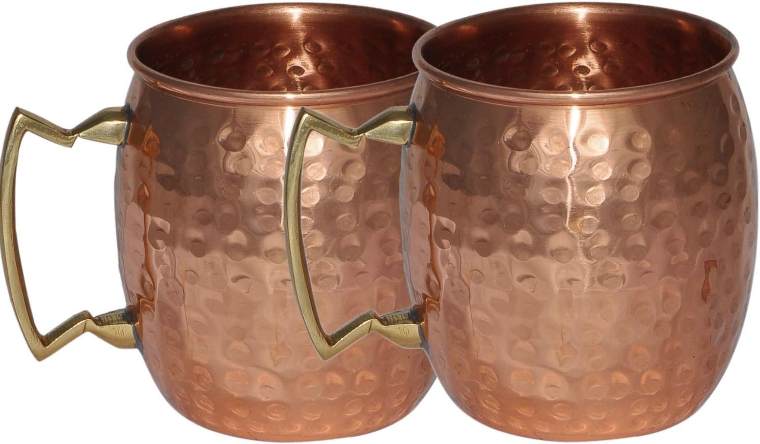Handmade Pure Copper Hammered Moscow Mule Mug set of 8