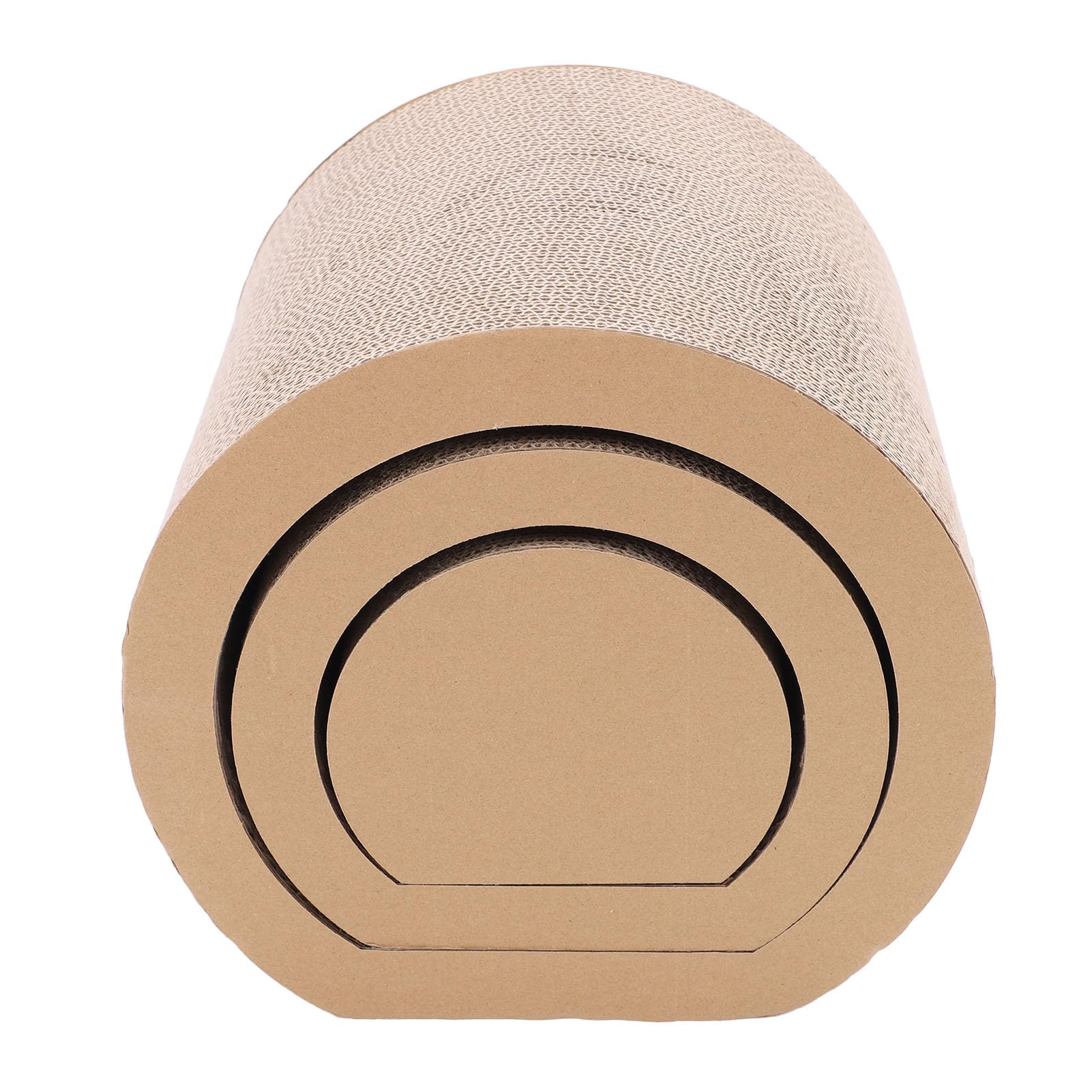 Rascador para Gatos 3 en 1 de cartón, túnel rascador para Gatos de Papel Corrugado con Sala de Descanso y Almohadilla, Tabla rascadora Multifuncional para Que el Gatito juegue, hag