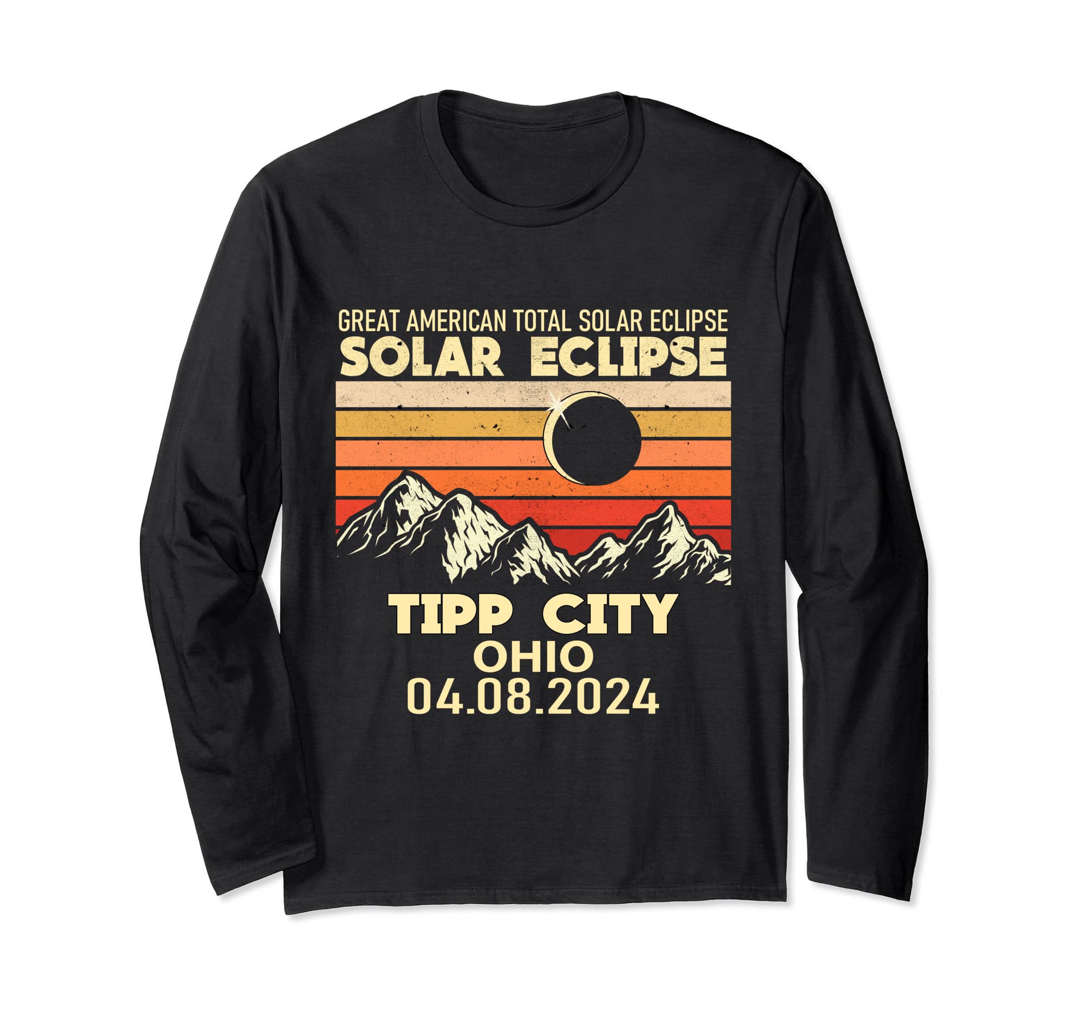 North Java New York Eclipse 2024 TNT Long Sleeve T-Shirt