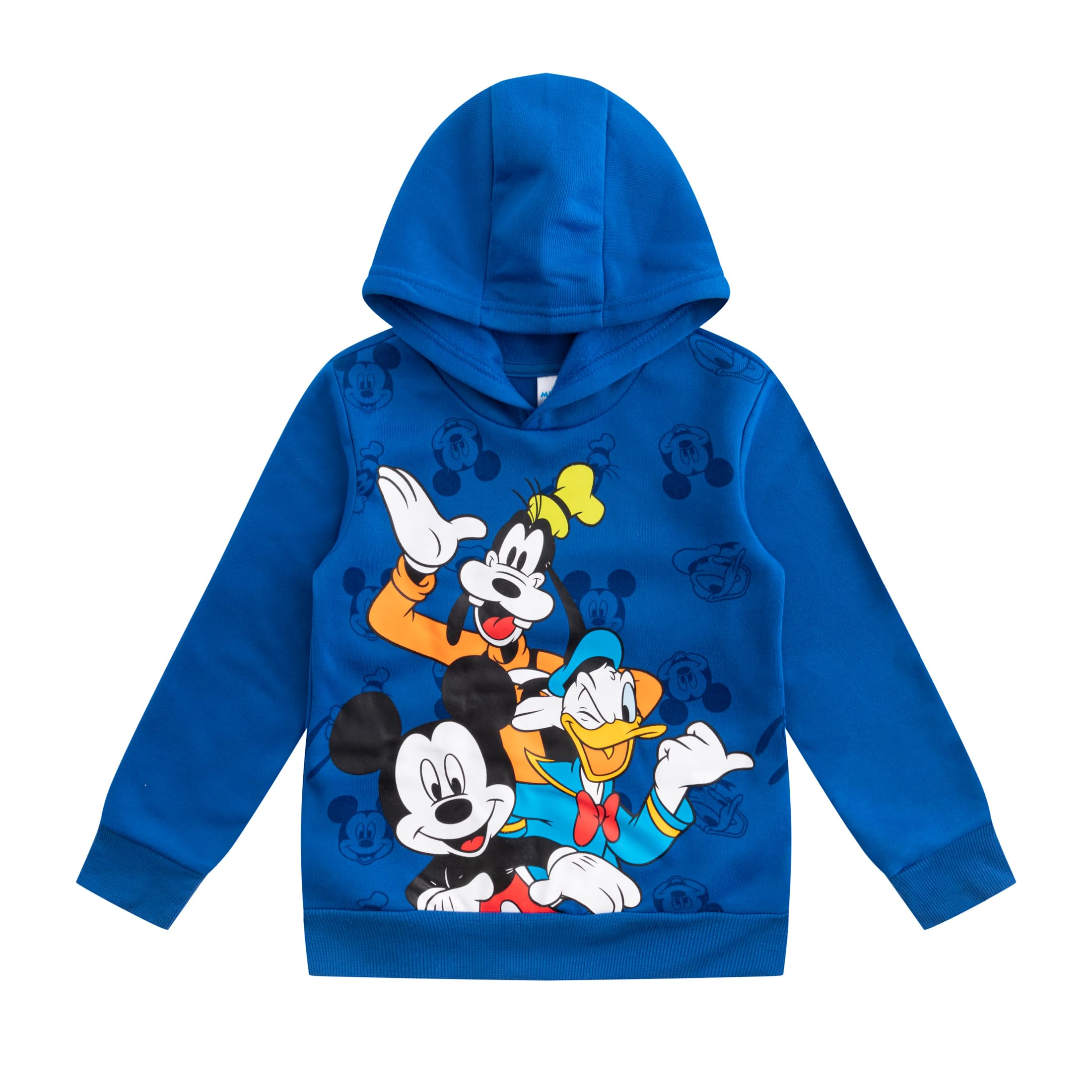 Disney Moletom com capuz Mickey Mouse, Pateta e Pato Donald para