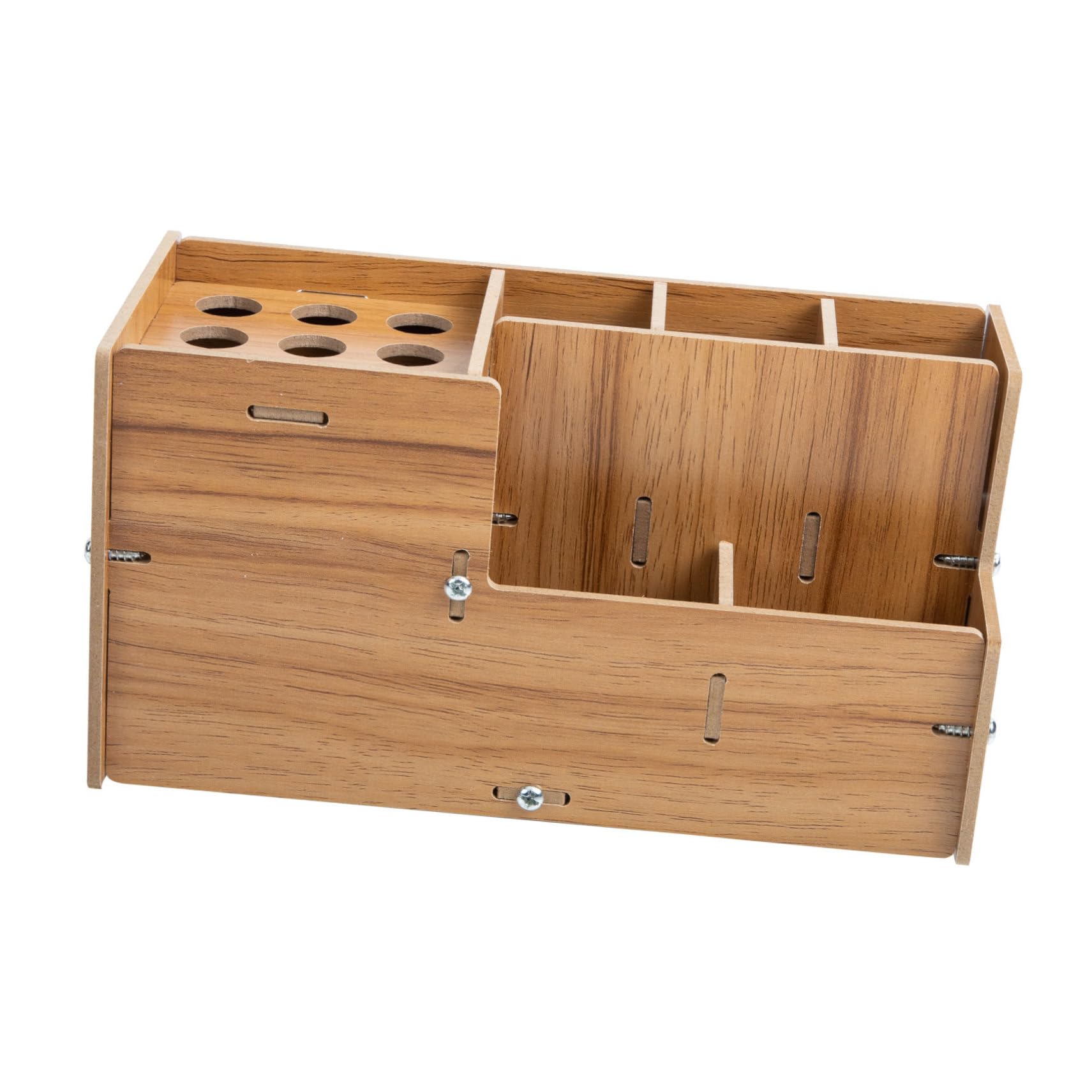 SOESFOUFU Hairdressing Tool Storage Bag Anti-slip Wooden Scissor Rack for Hair Comb Rack Barber Tools Box Hair Scissors Holder