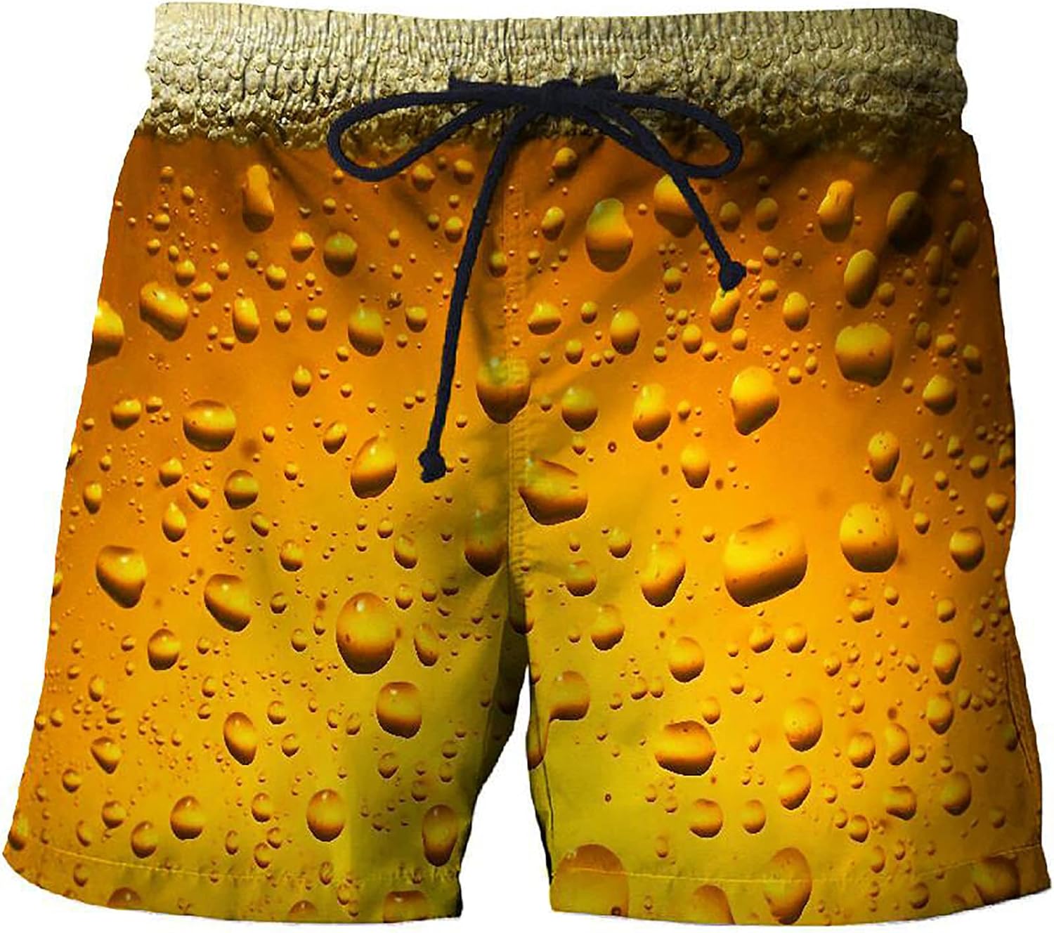 Men's Beach Shorts 3D Print Oktoberfest Design Swimming Quick Dry Drawstring Trunks Swimsuit Casual Pants