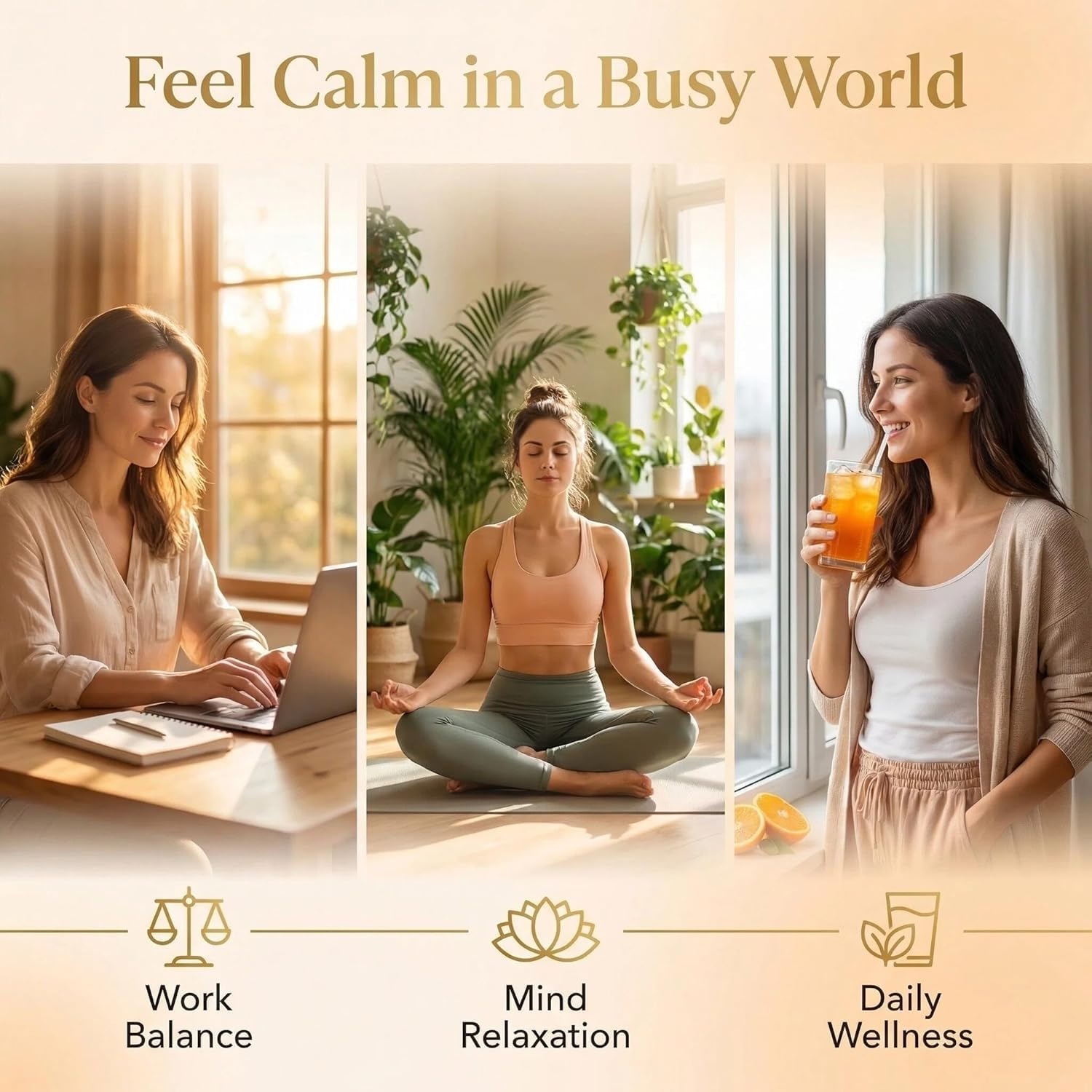 Cortisol Cocktail – Cortisol Support Supplement for Women, with Ashwagandha, Magnesium & L-Theanine Blend, Daily Stress Support, Relaxation Formula & Sleep Support, 30 Servings