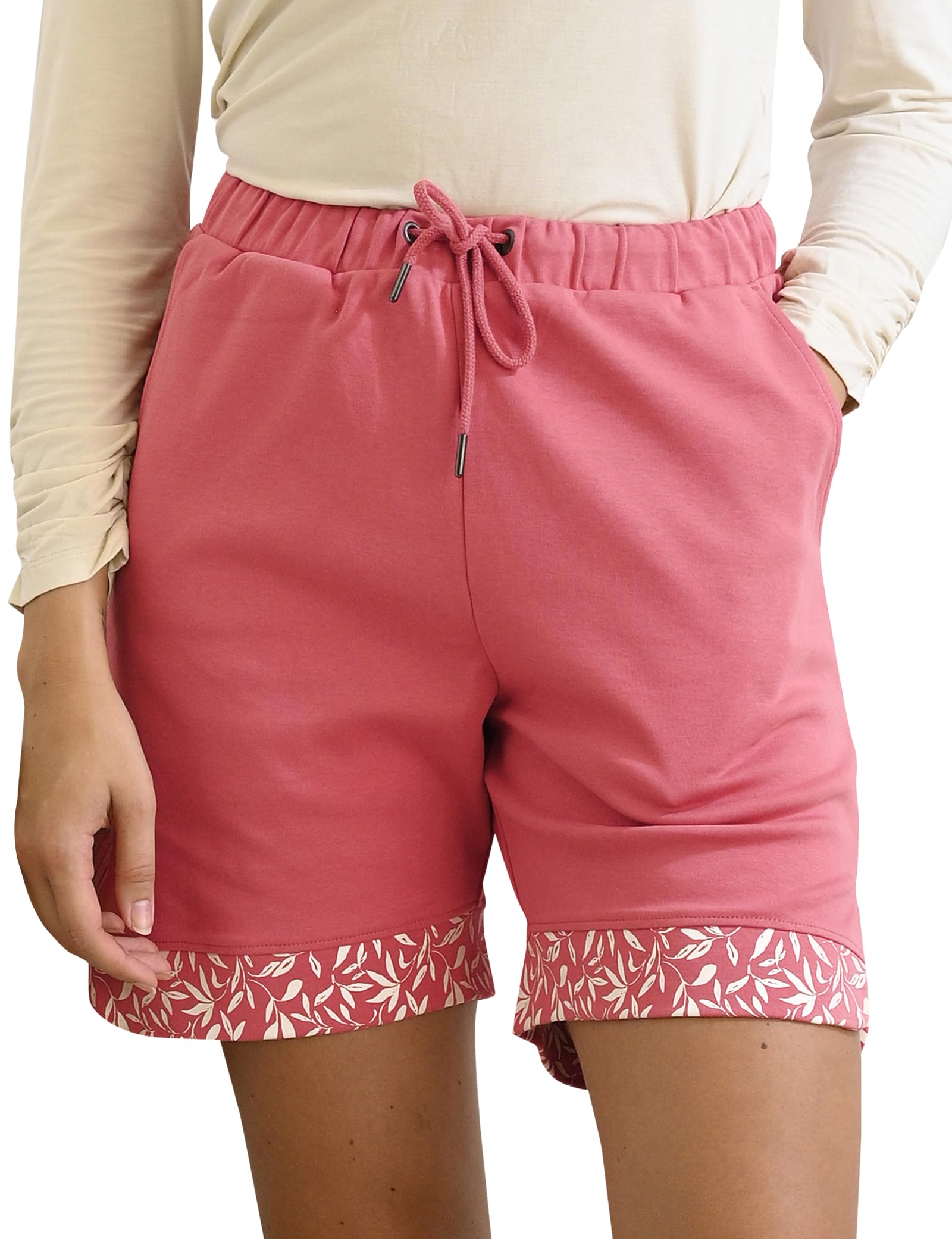 Enorsia Women's Red Bermuda Shorts In Size 10