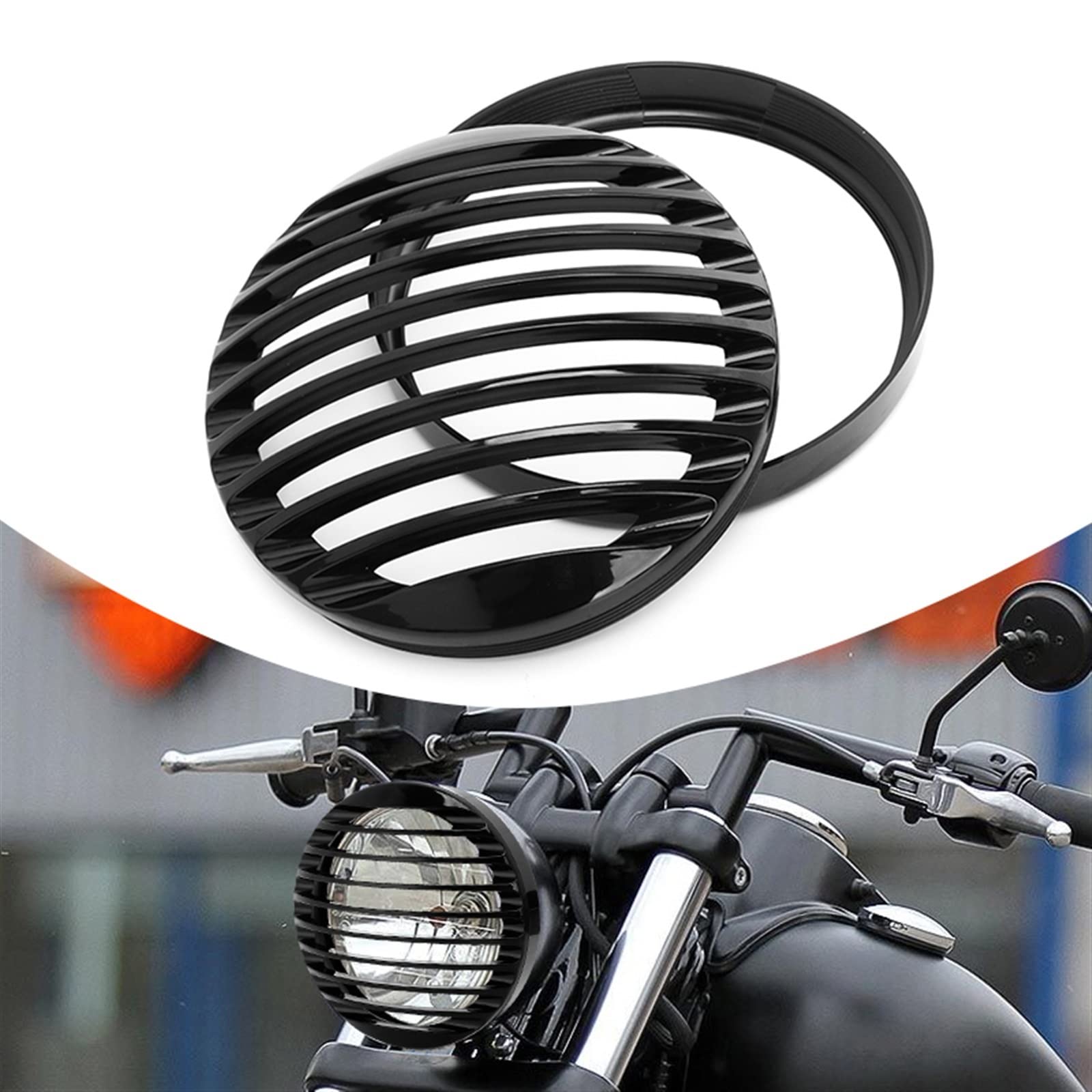 Amazon.co.jp: ヘッドライトグリル Compatible With Sportster XL883