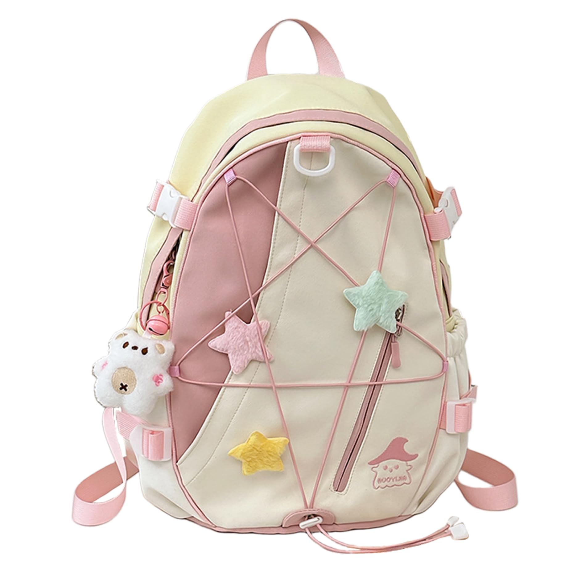 Sac à dos d'école esthétique pour les cours et sorties filles - 7