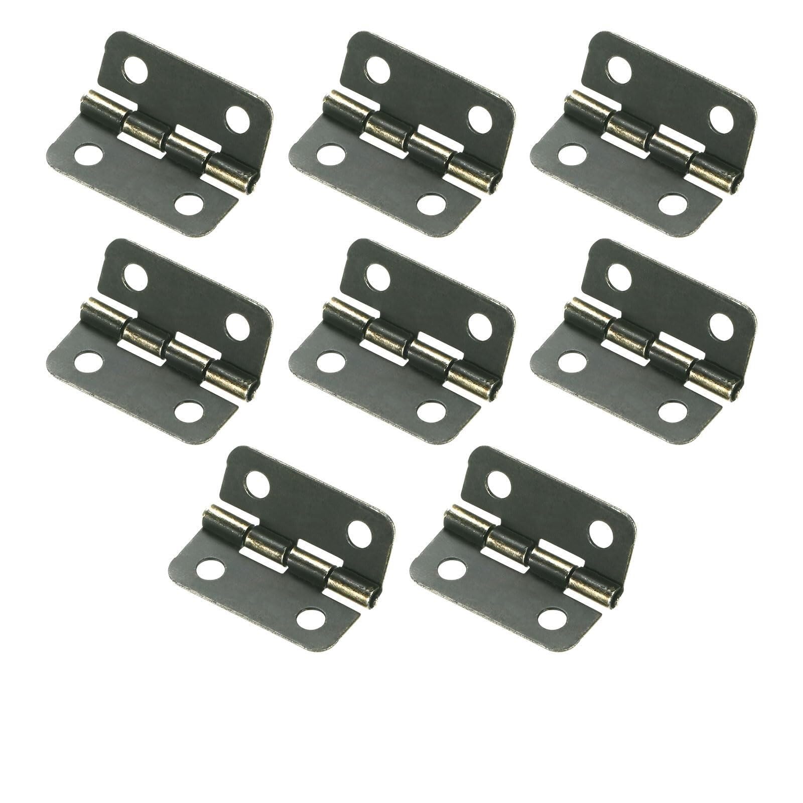 Brass Pivot Drawer Hinge 500PCS Mini Butt Hinges Electroplated Iron
