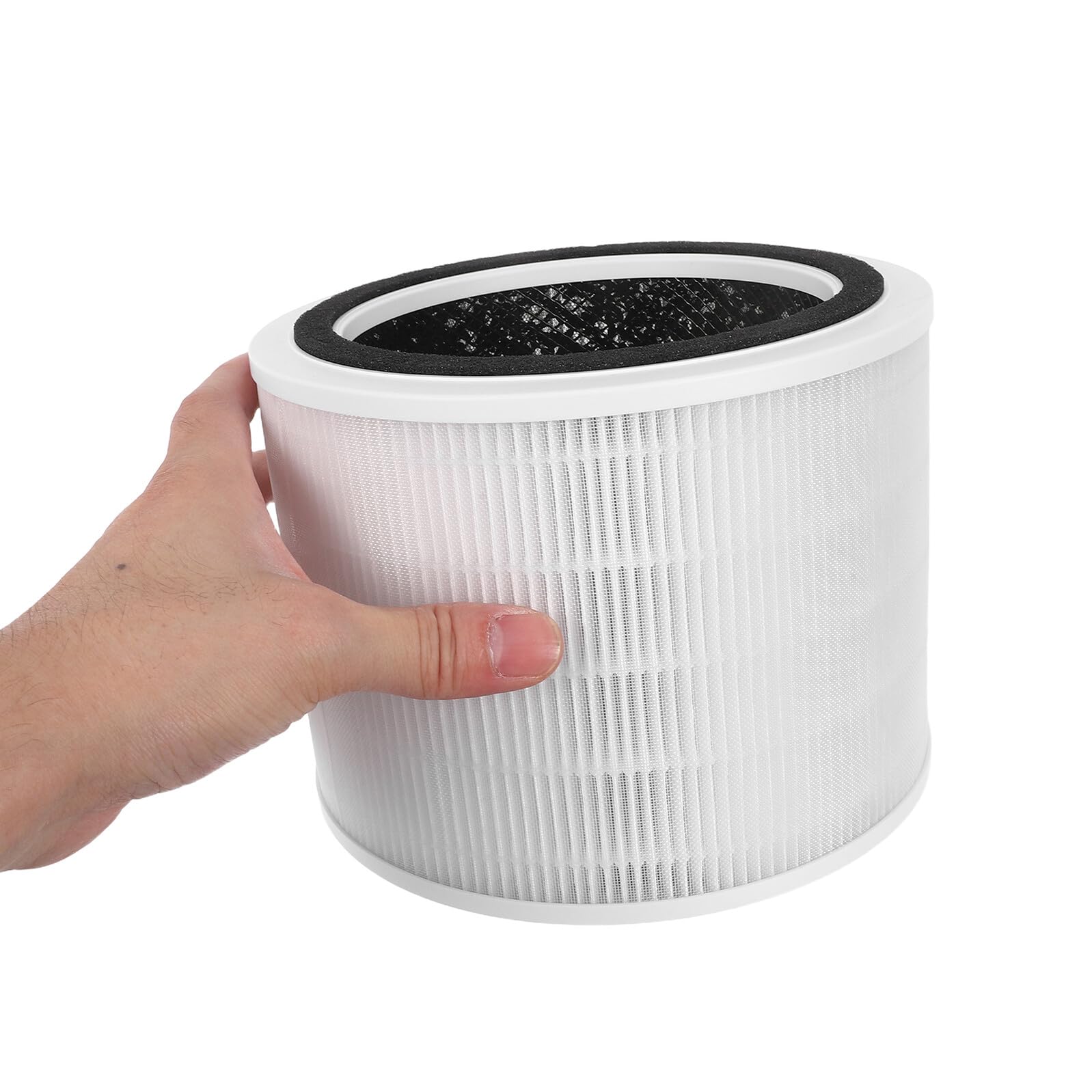 Mikinona Filtros de Repuesto Hepa H13 para Purificadores de Aire Compatible con Core 200S 2 Piezas Filtro de Carbón Activado Accesorios para Purificador Doméstico y Oficina para Filtración