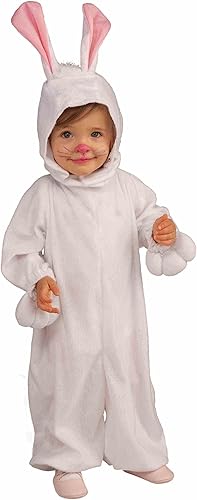 Disfraz de conejo de polar para niños, tamaño pequeño, bebé mayor (de uno a dos años), Un solo color