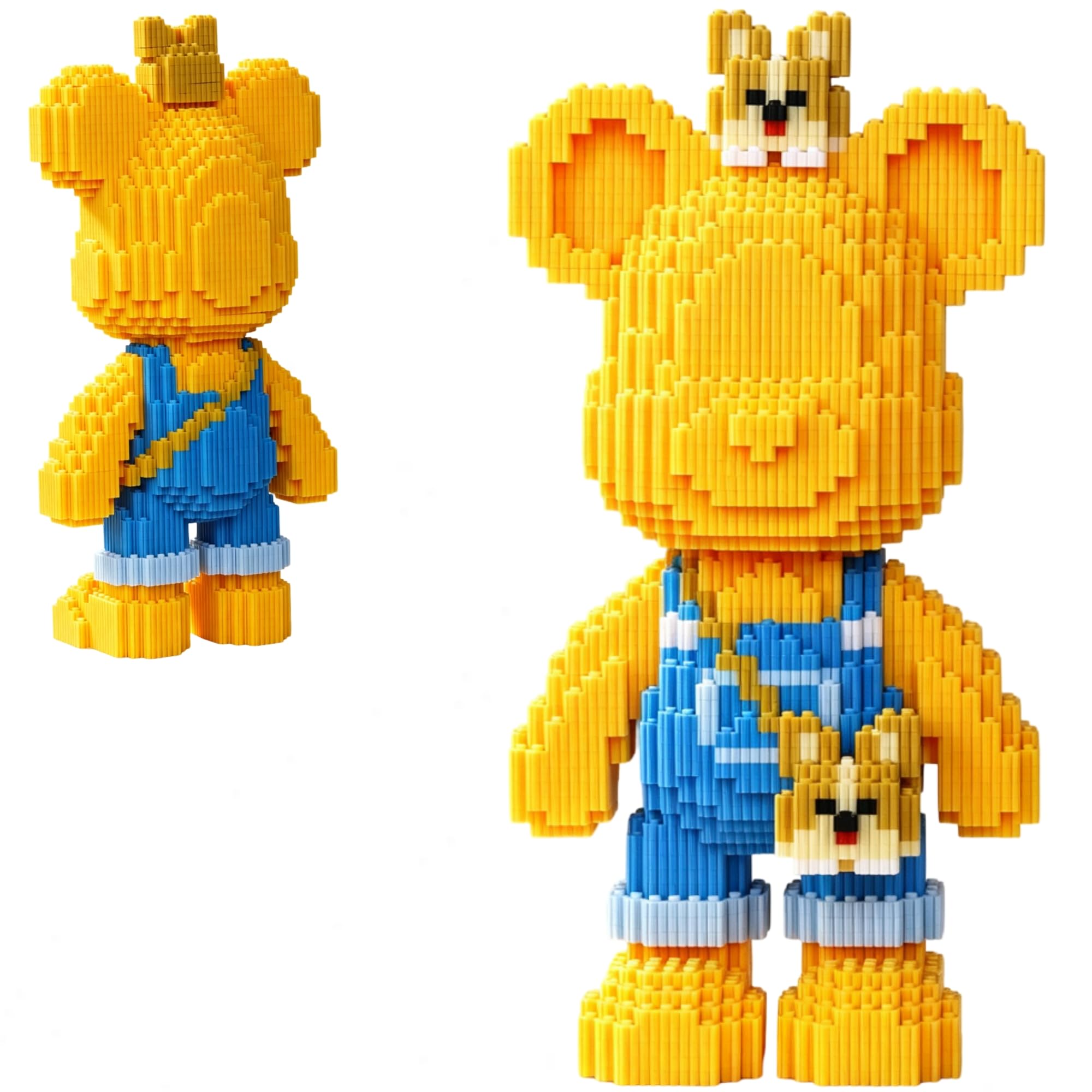 DRMNomogeny Teddy Bear Micro Building Blocks Sets (4865 PCS)