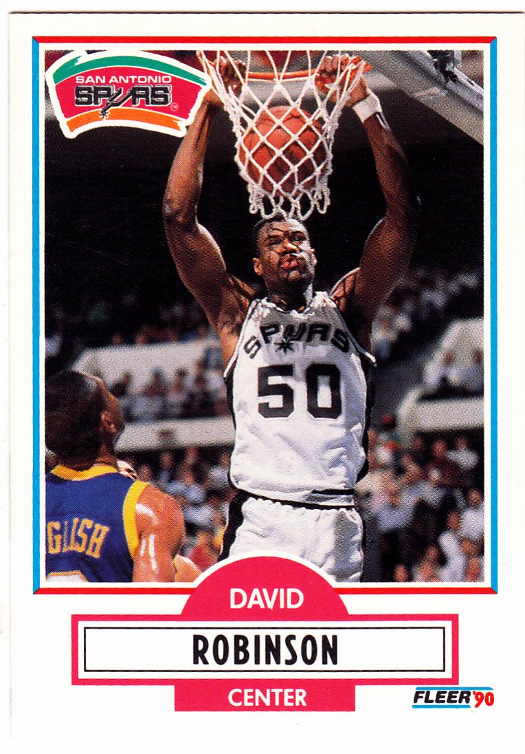 1990-91 FLEER DAVID ROBINSON RC ROOKIE CARD at Amazon's Sports Collectibles  Store