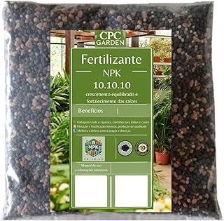 Fertilizante Premium NPK 10 10 10 Uso Geral CPC Garden 1 Kg