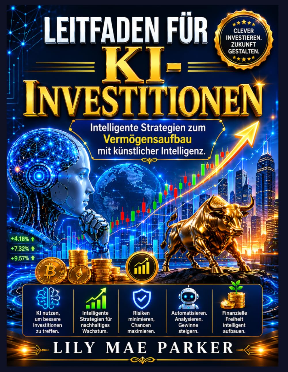 Leitfaden für KI-Investitionen: Intelligente Strategien zum Vermögensaufbau mit künstlicher Intelligenz.