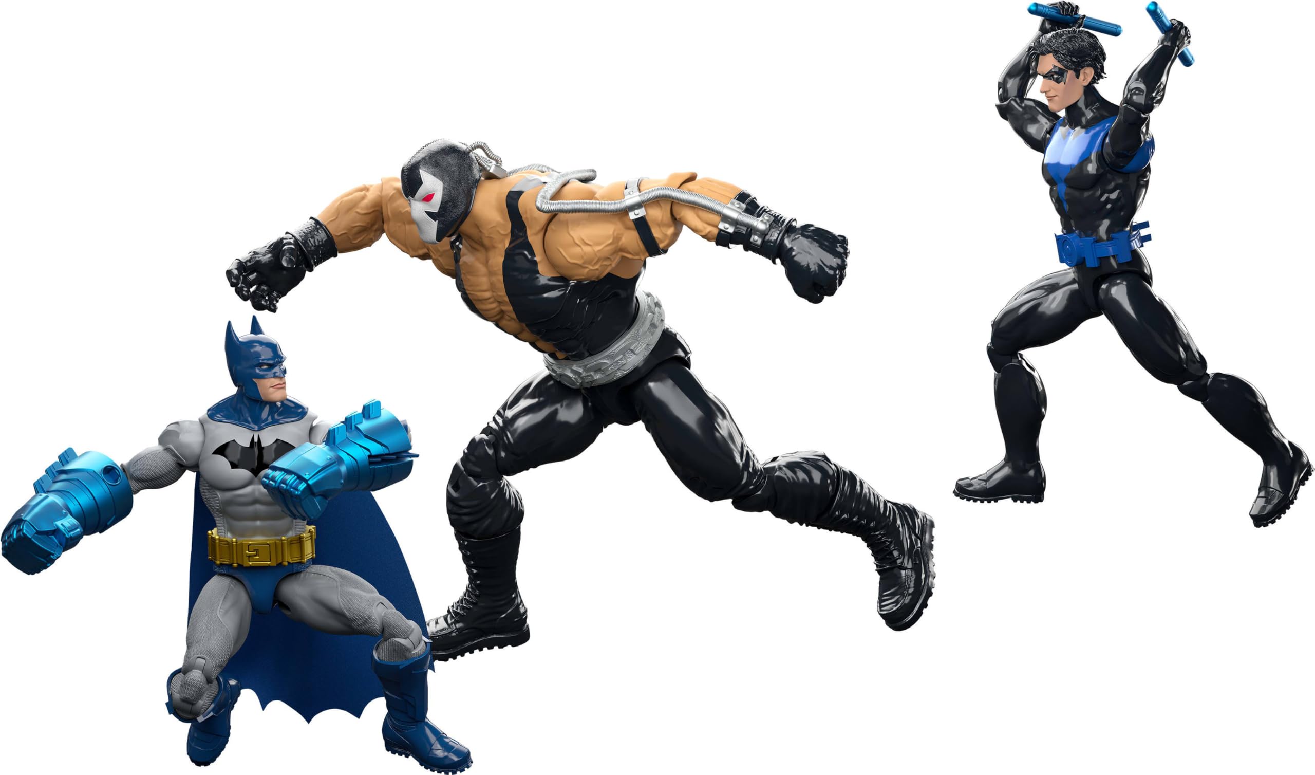 Amazon.com: ​Mattel DC Premier Series 3-Pack, 6.5in Batman