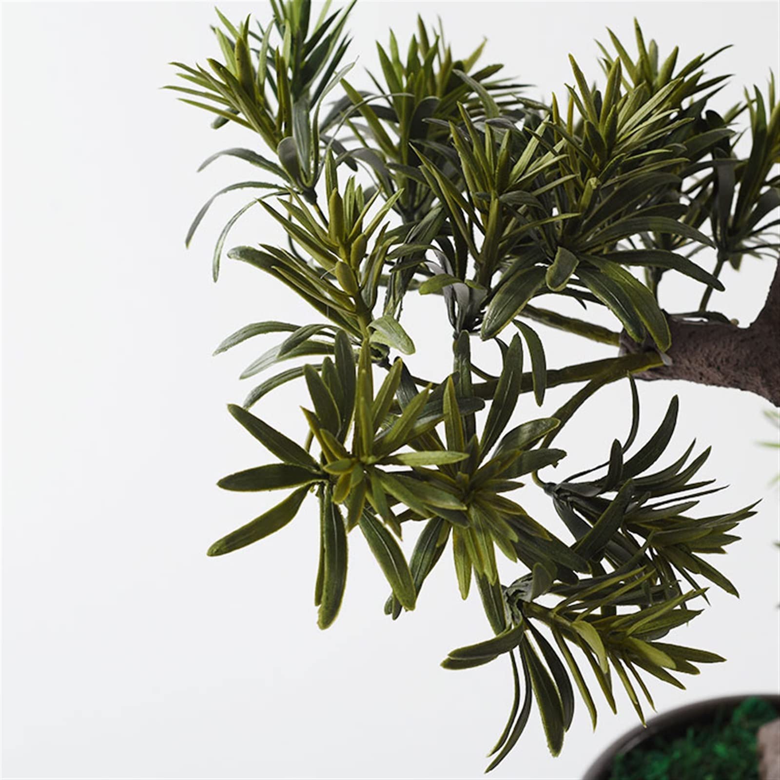 Symulowane rośliny doniczkowe 26 cali sztuczne rośliny drzewko Bonsai kryty odkryty Bonsai ozdoba salon wejście ceramiczna roślina doniczkowa do domu, dekoracja biurowa Dekoracje wnętrz