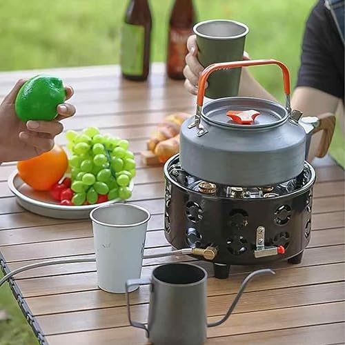 Miniatura 2 de Portable Backpacking Stove  7-core Portable Stove Burner For Outdoor - Camping Lightweight For Camping