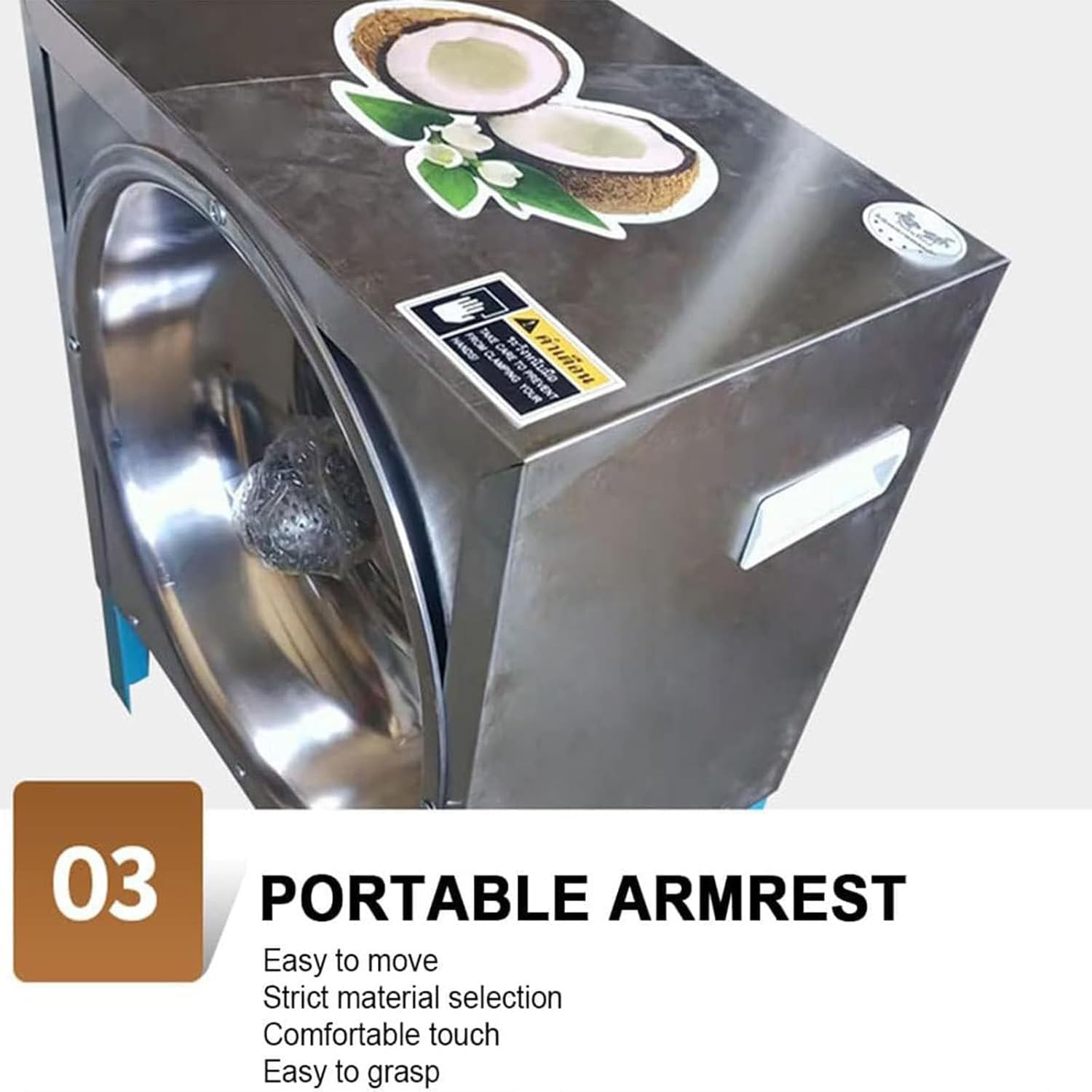 Commercial Coconut Grater Scraper Shredder Machine Meat Removal Tool,Electric Coconut Processing Machine,for Restaurant,Bakery