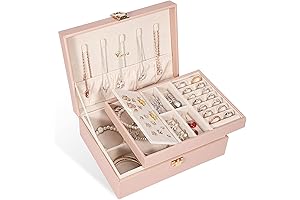 Voova Jewelry Box Organizer for Women and Girls: Keep Your Treasures Safe and Organized