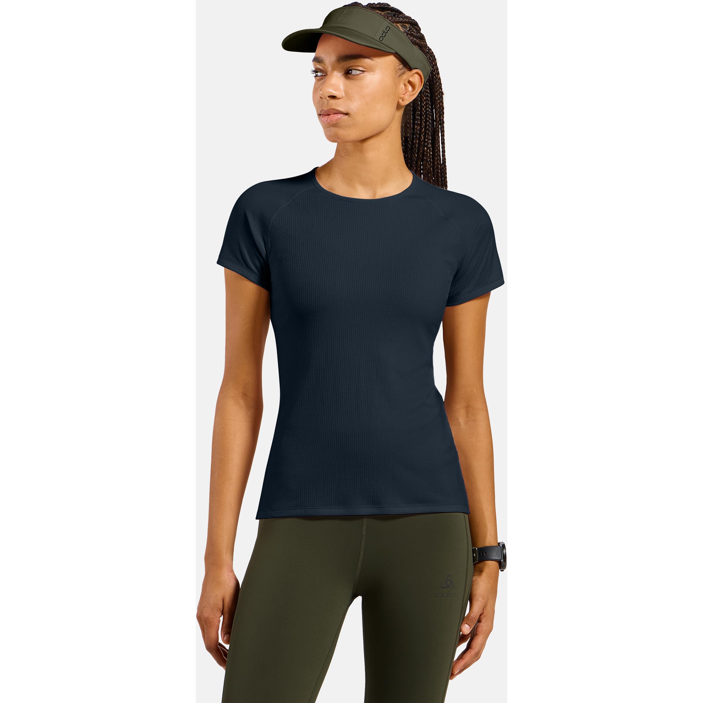 Odlo Donna Active Light Maglietta, Dark Sapphire, M